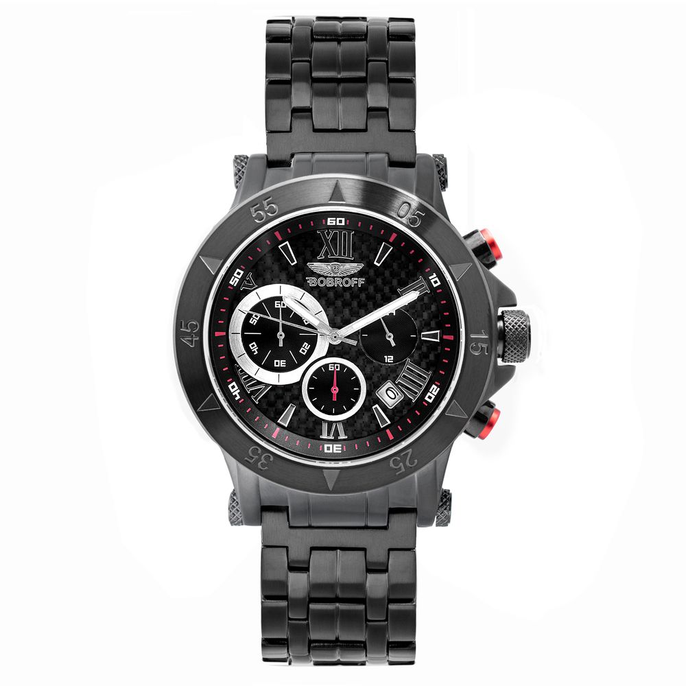 Montre acier noir 44MM