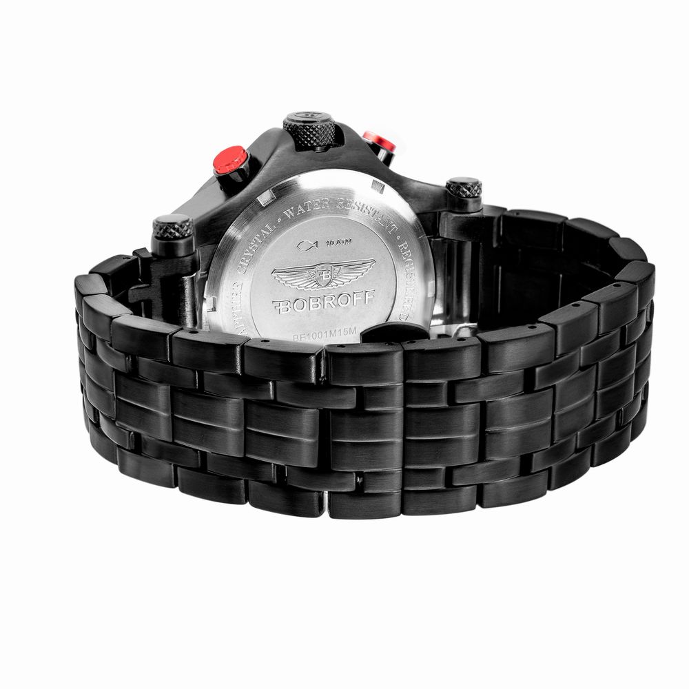 Montre acier noir 44MM