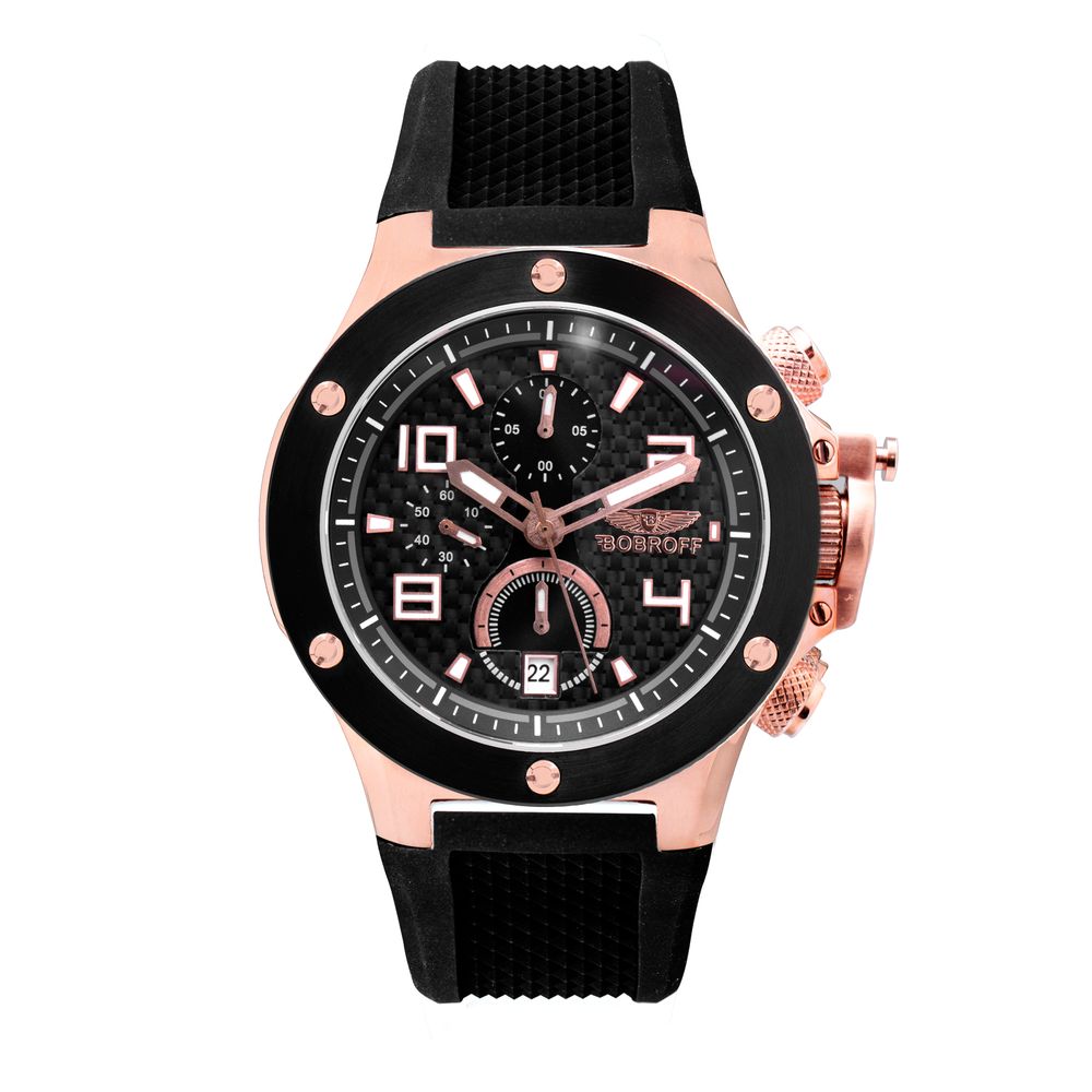 Montre noire Rubber 43MM noire