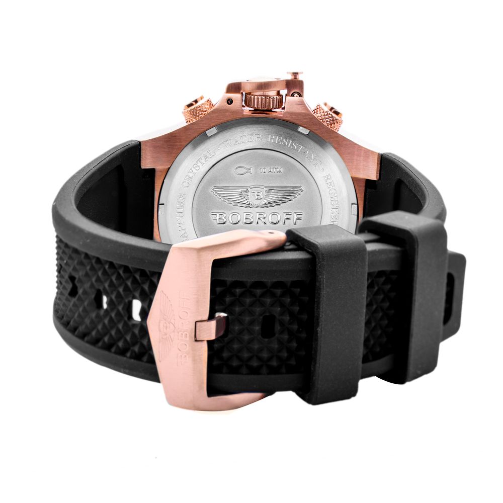 Montre noire Rubber 43MM noire