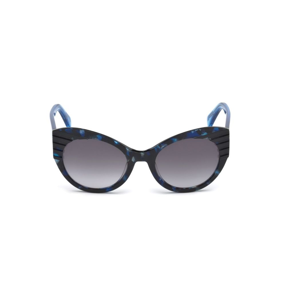 Lunettes Just Cavalli JC789S bleu gris