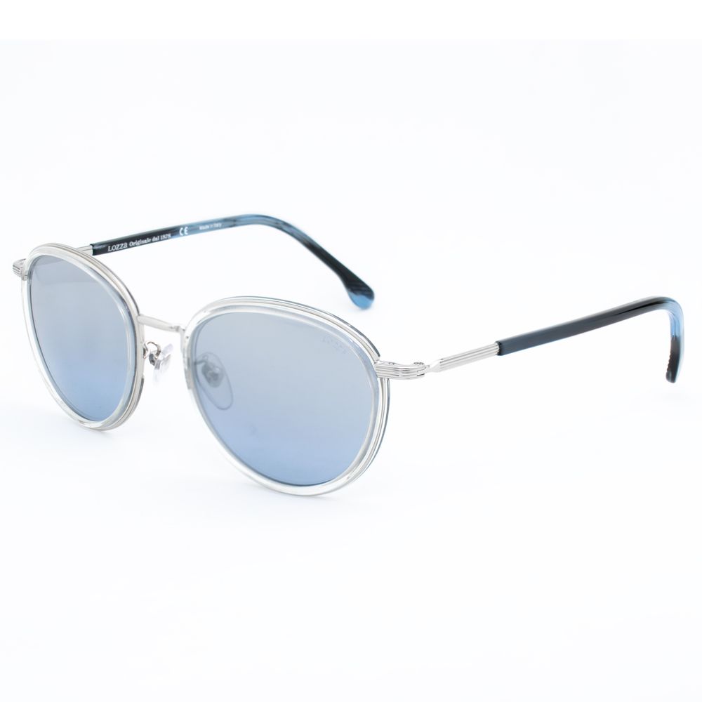 Lunettes Lozza SL2254M argentées-bleues