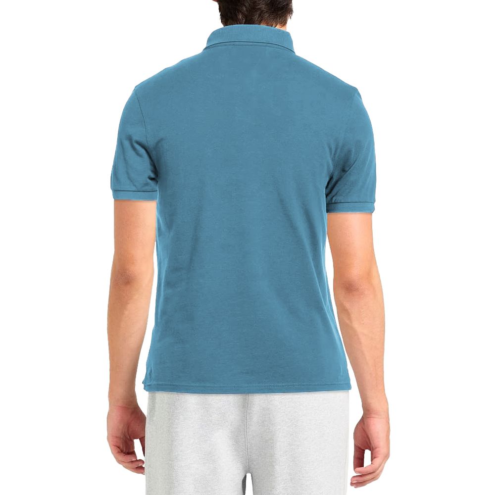 Polo Alpha Studio bleu clair