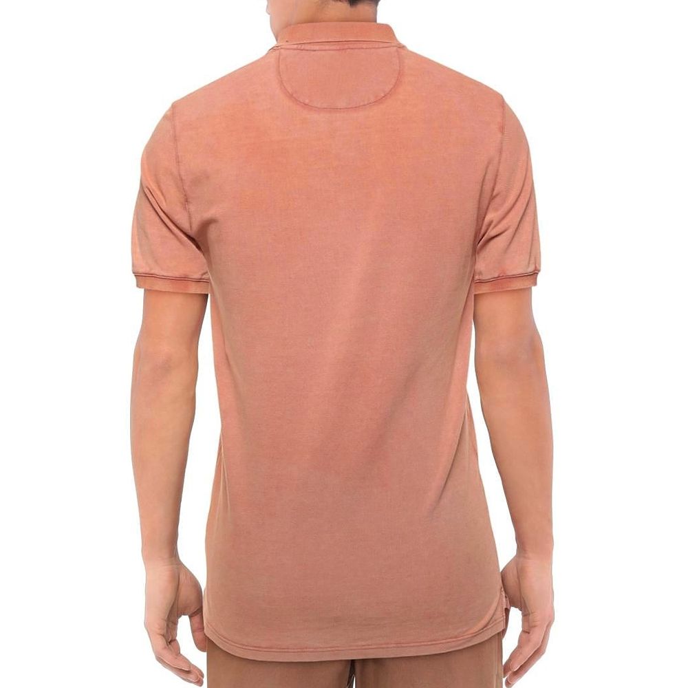 Polo Alpha Studio garment-dyed rose