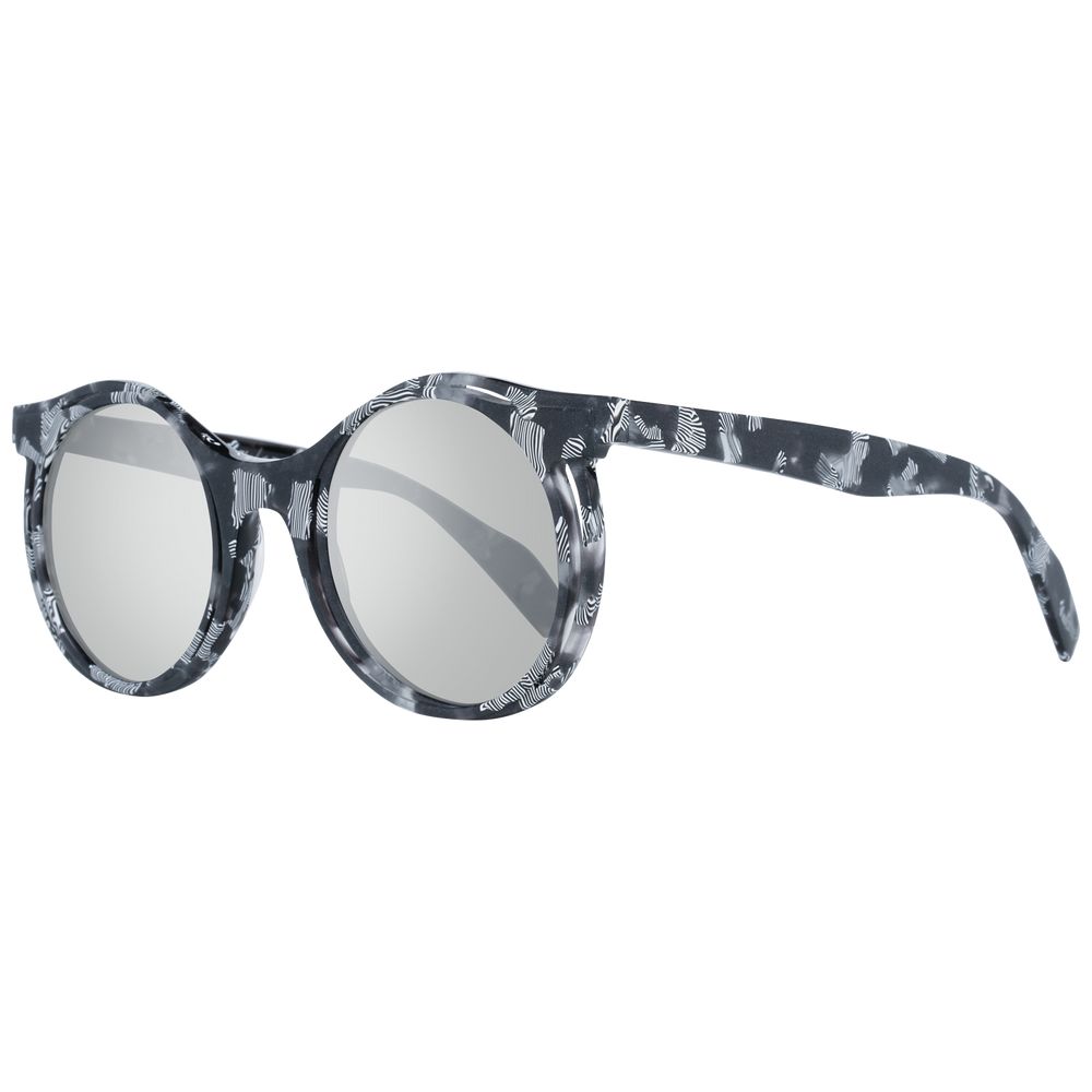 Lunettes Gray Men rondes grises