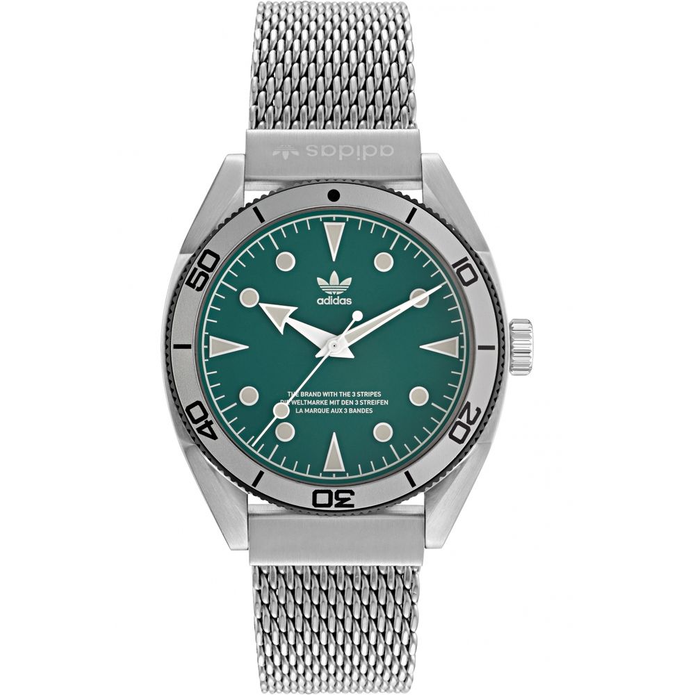 Montre Grey Quartz analogique verte