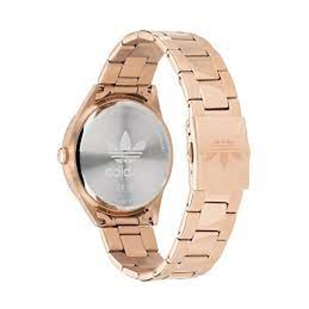 Montre multicolore Edition Three rose
