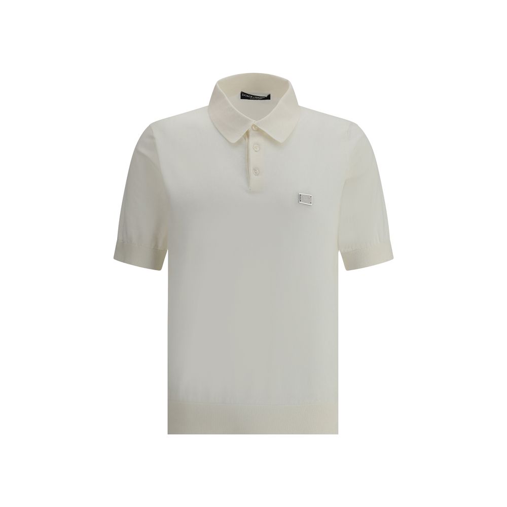 Polo Dolce&Gabbana avec logo noir