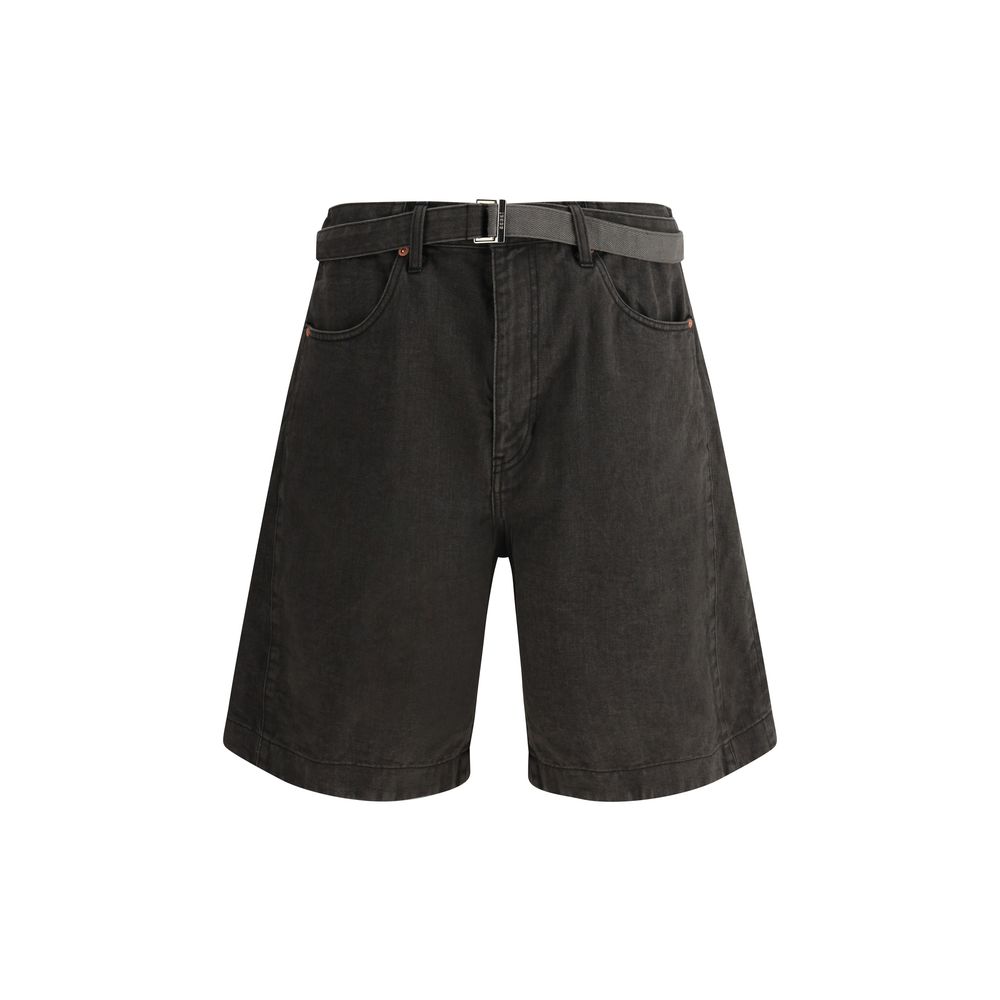 Shorts Sacai en denim bleus