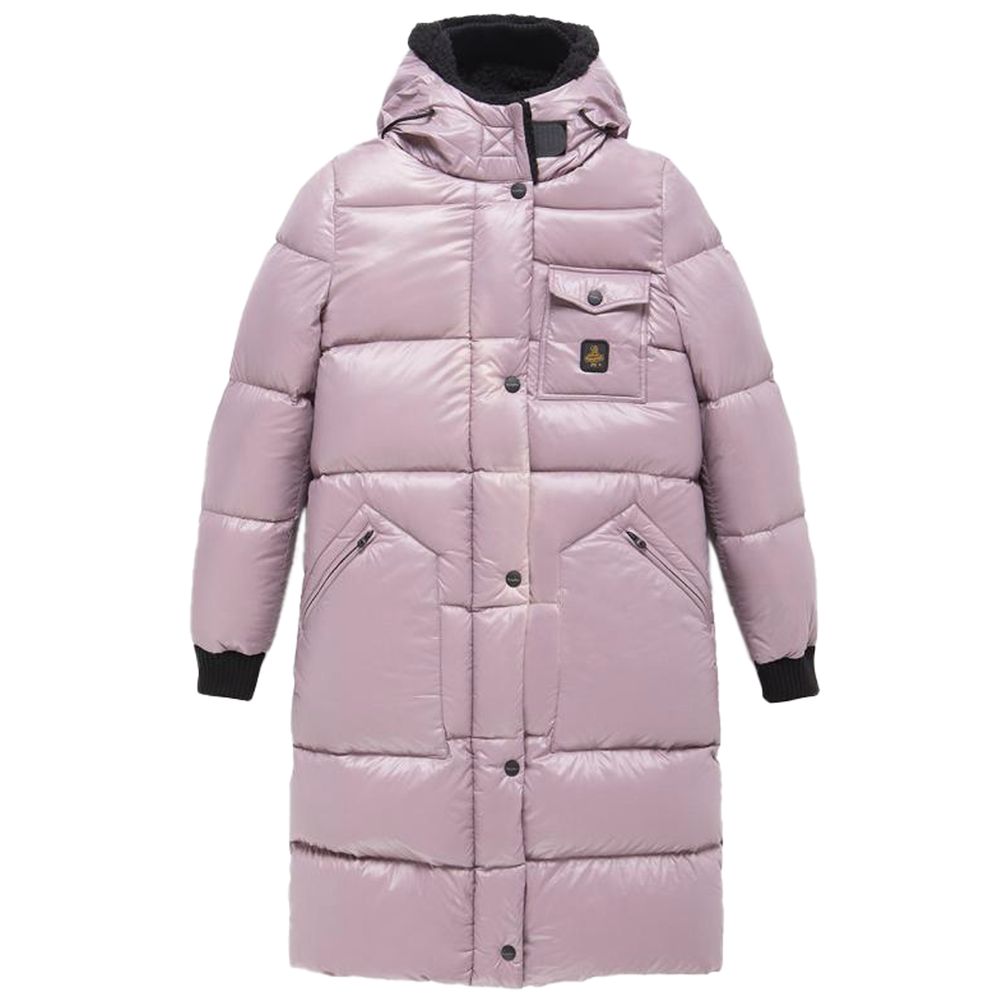 Doudoune Refrigiwear à capuche rose
