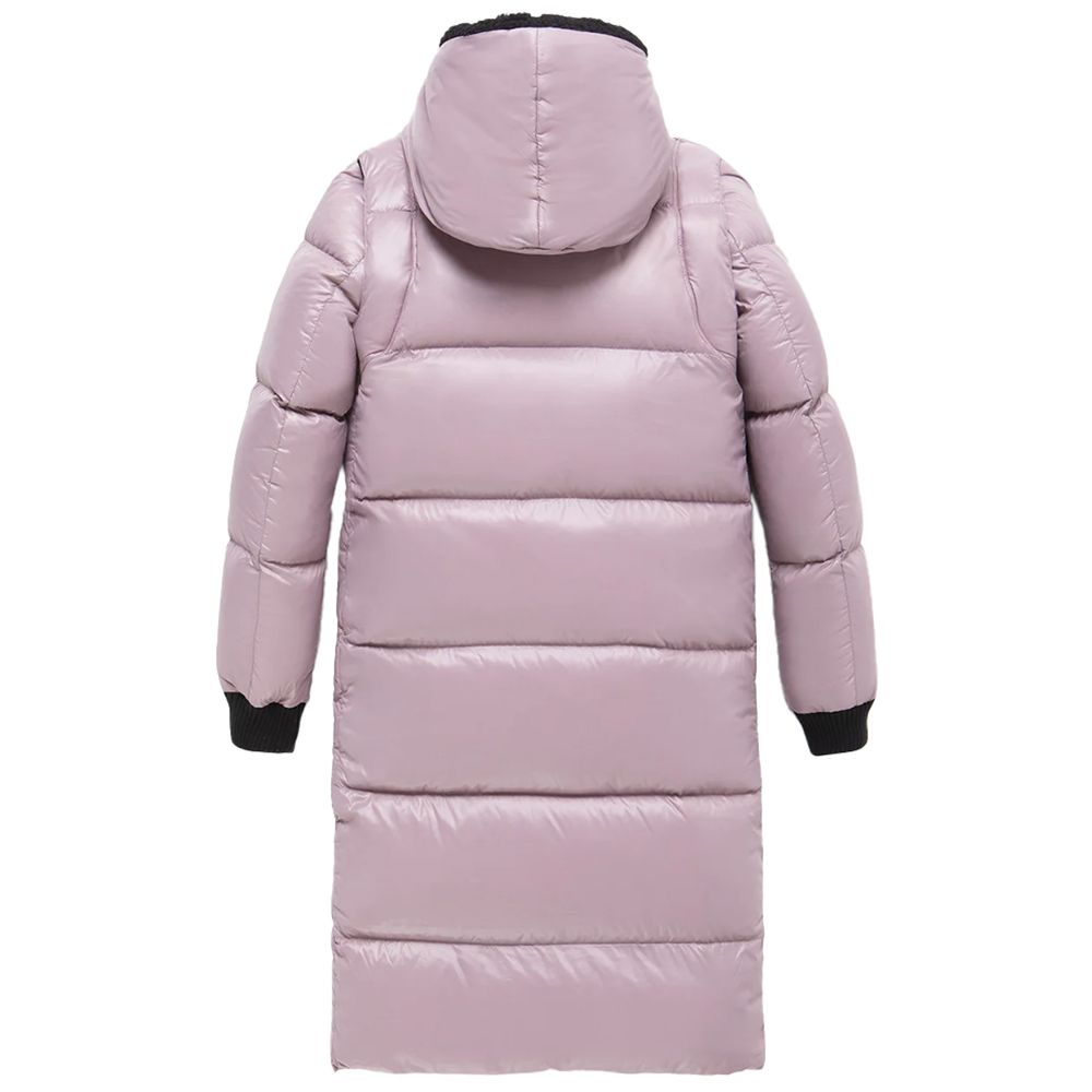 Doudoune Refrigiwear à capuche rose