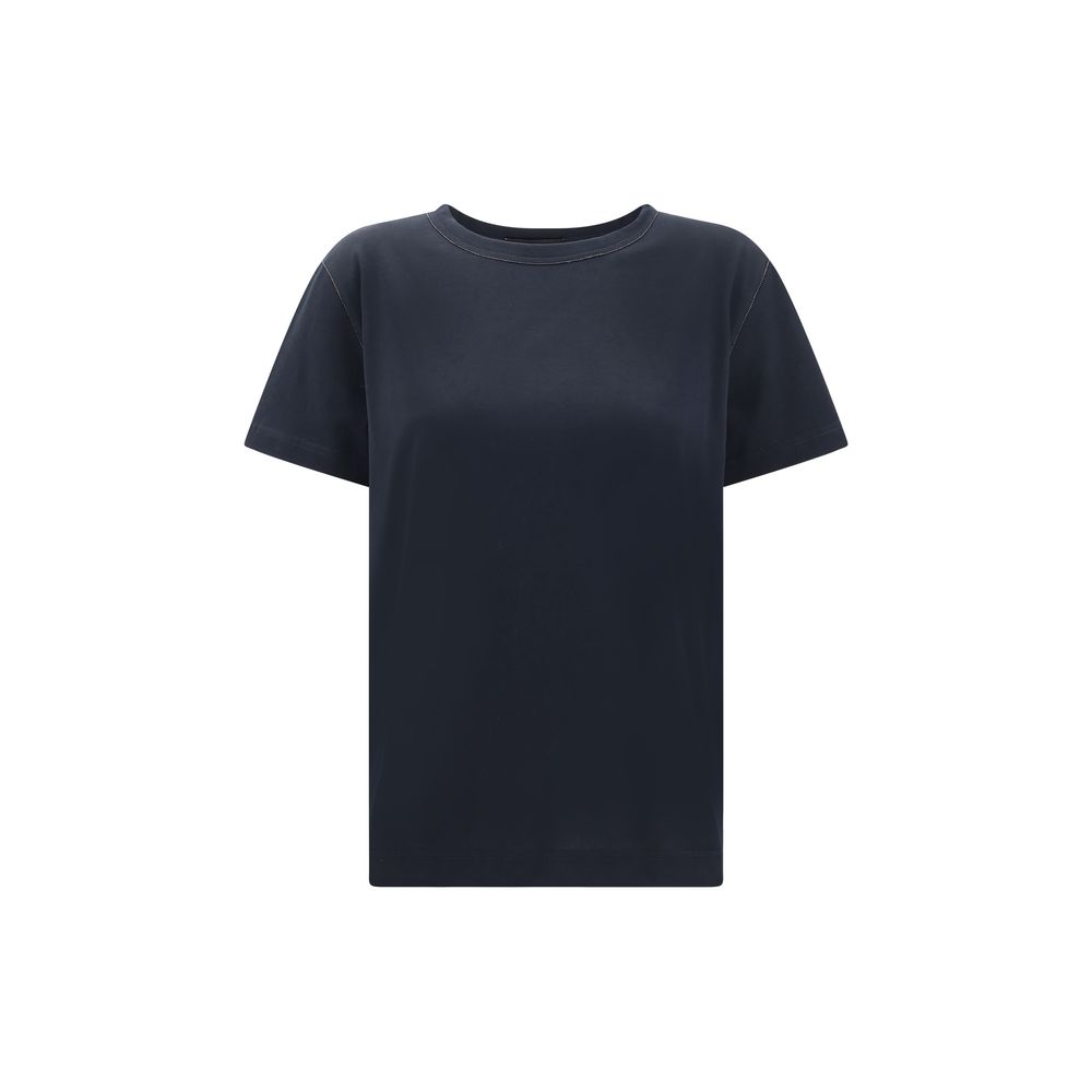 T-shirt Fabiana Filippi à strass blanc