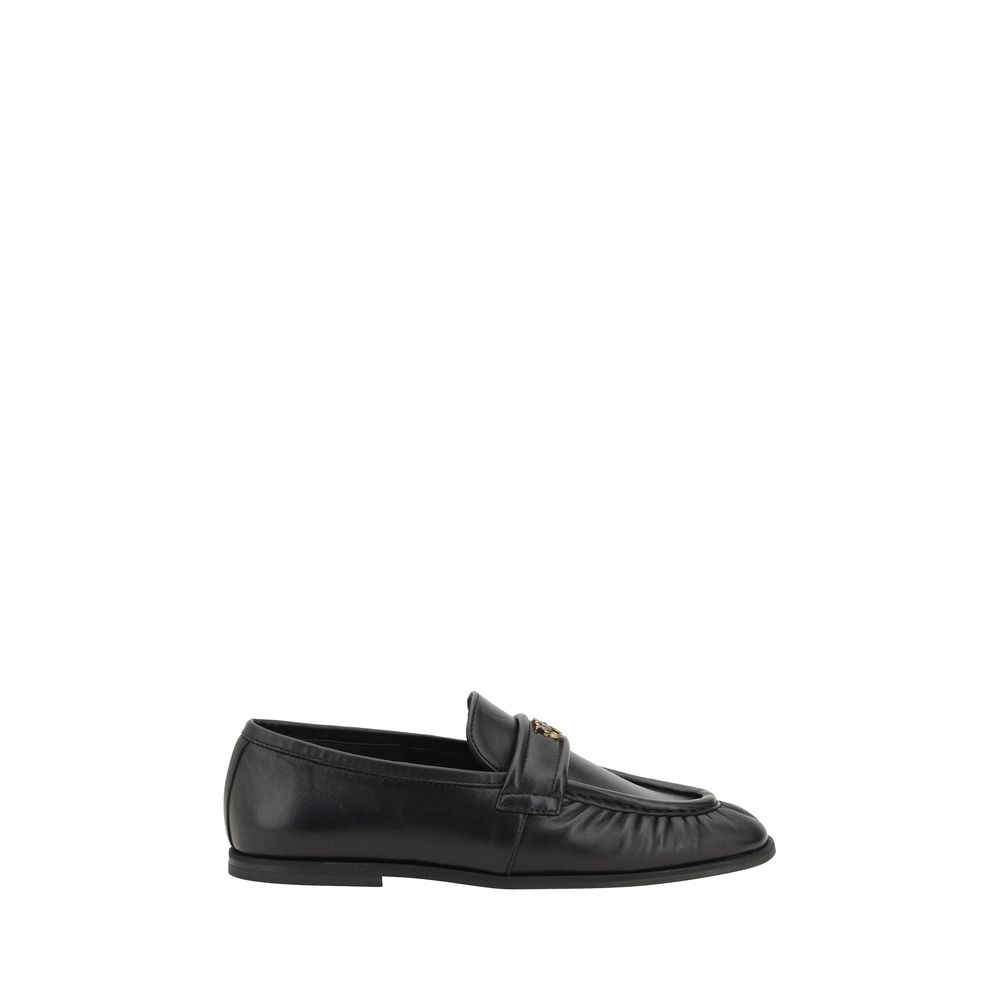 Loafers Pinko Naty en cuir rose