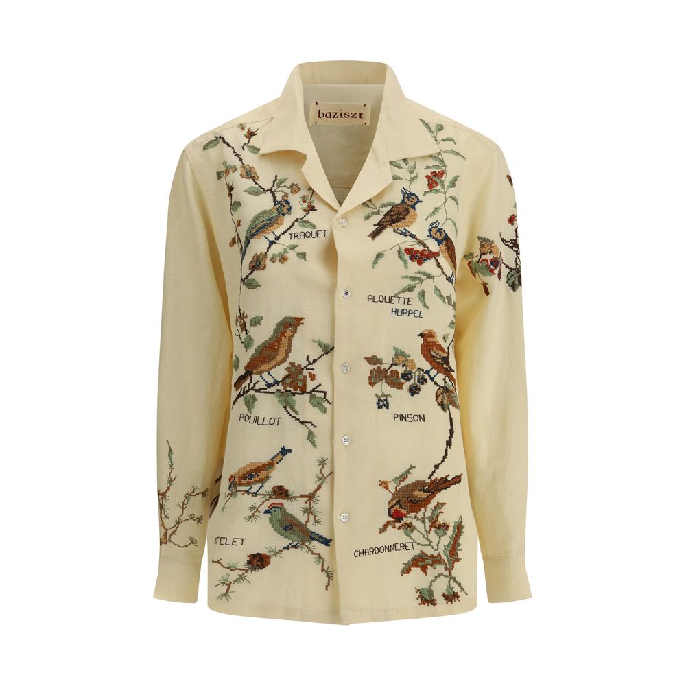 Chemise Baziszt Avian blanche