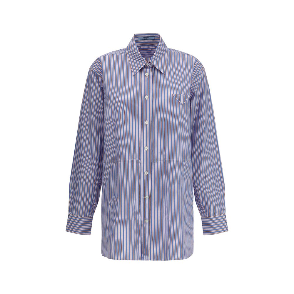 Chemise Prada à rayures multicolores