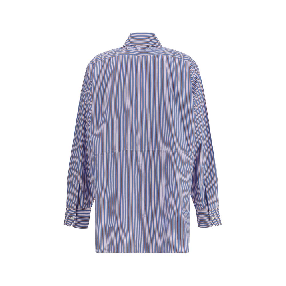 Chemise Prada à rayures multicolores