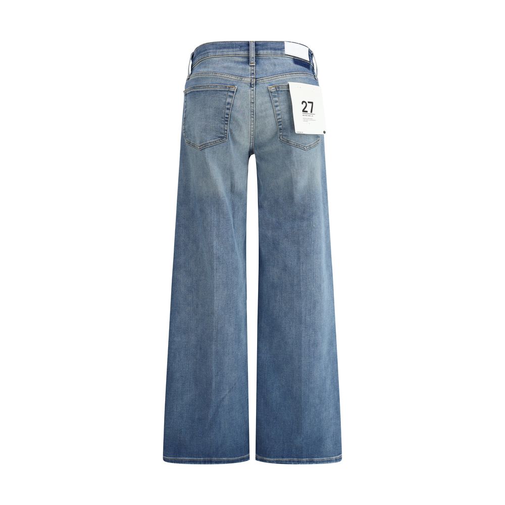 Jeans Re/Done Wide Leg bleus