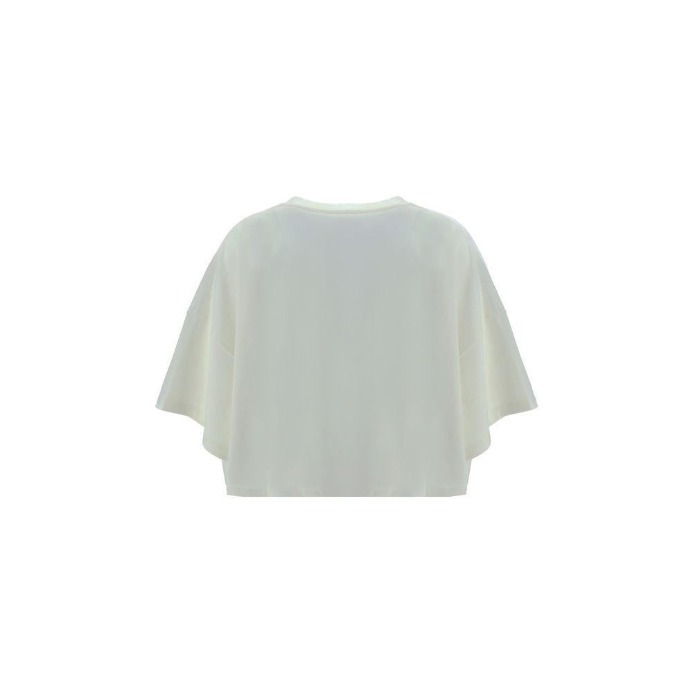T-shirt Chloé cropped blanc