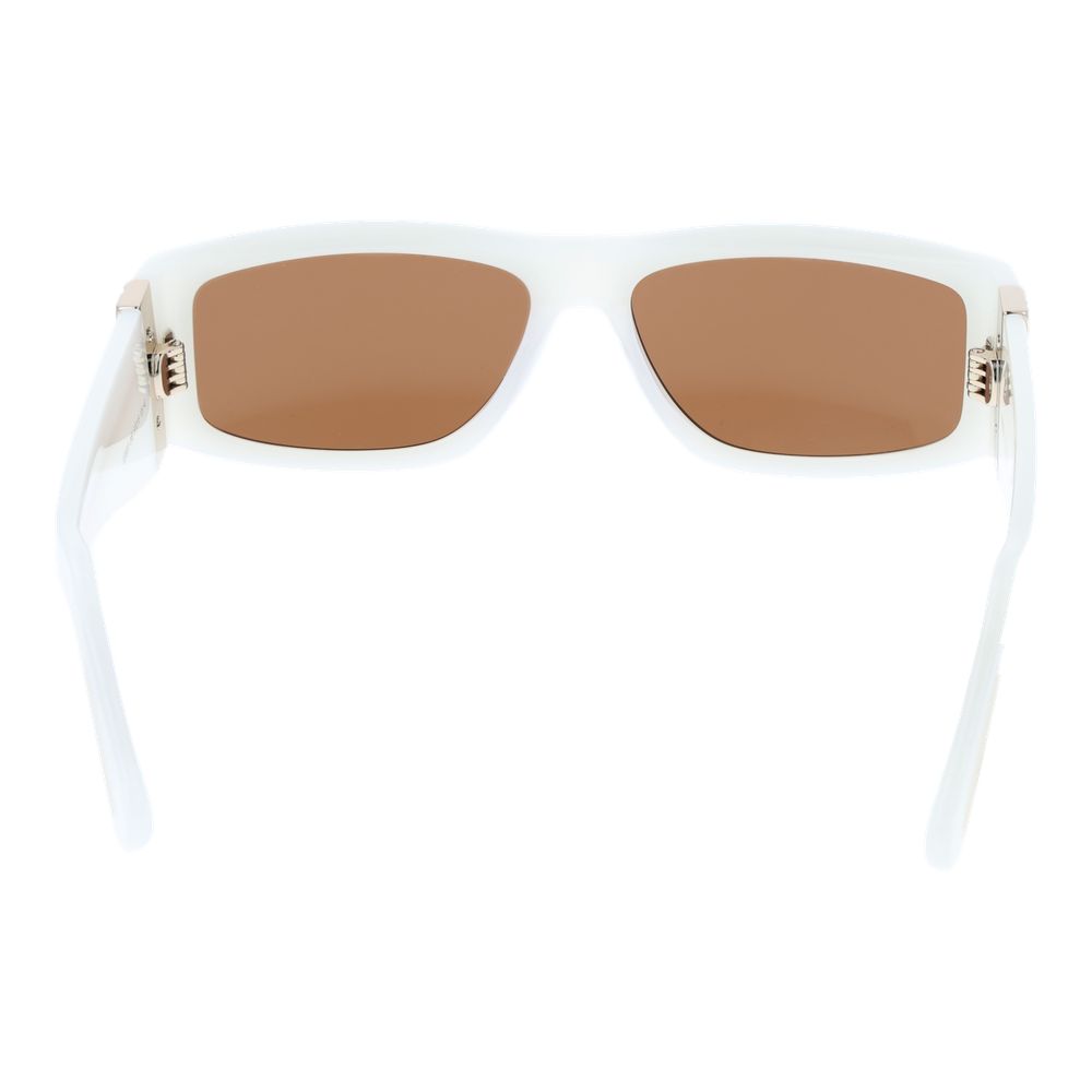 Lunettes de soleil GCDS blanches