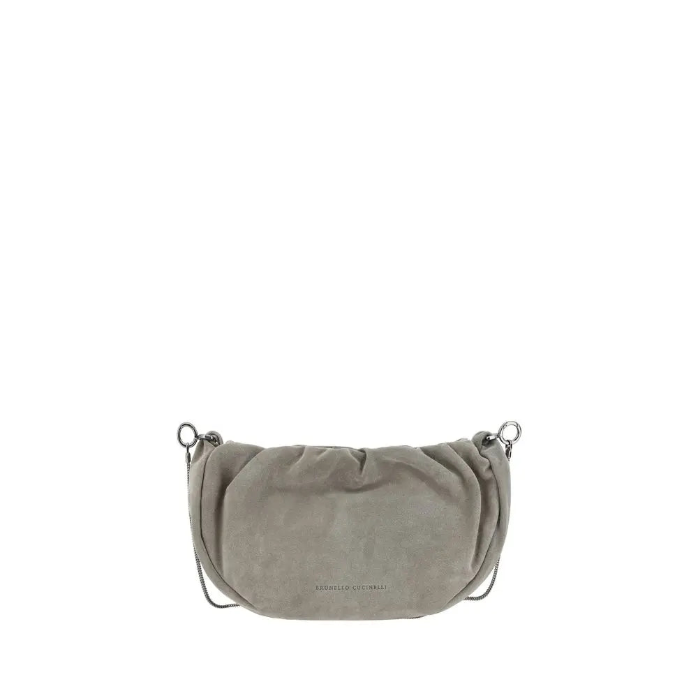 Sac à épaule Brunello Cucinelli Gris Brunello Cucinelli