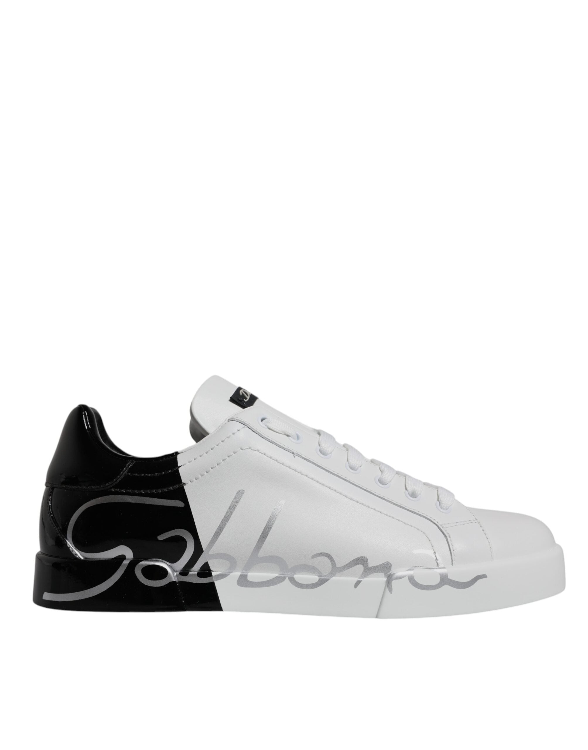 Baskets Dolce & Gabbana Portofino blanches et noires