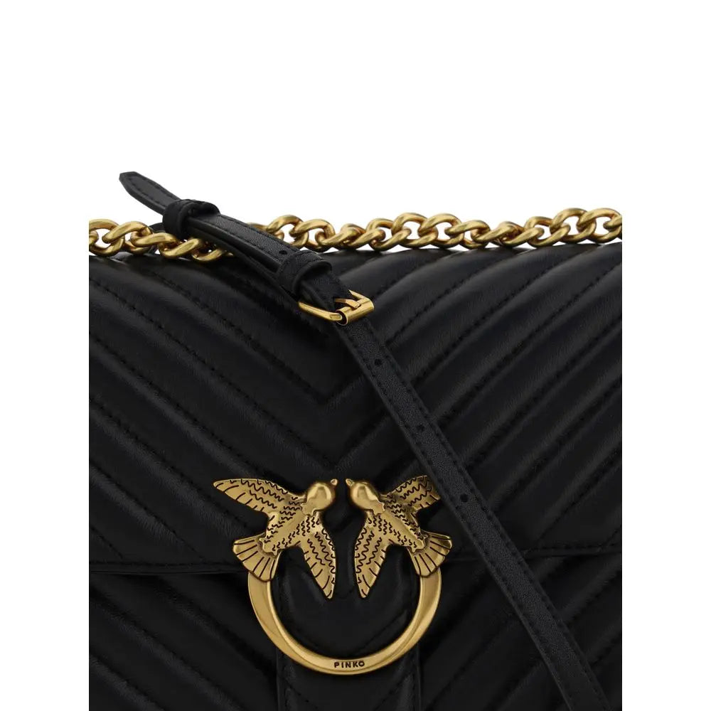 Love One Classic Shoulder Bag PINKO