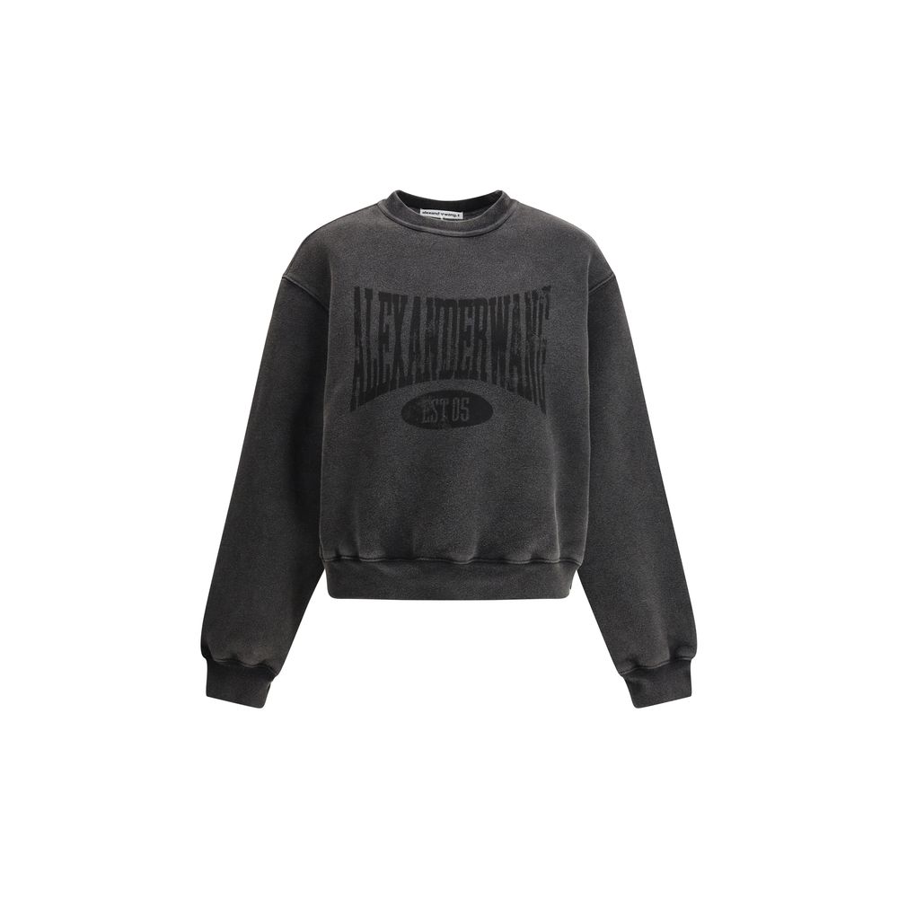 Sweat Alexander Wang graphique noir