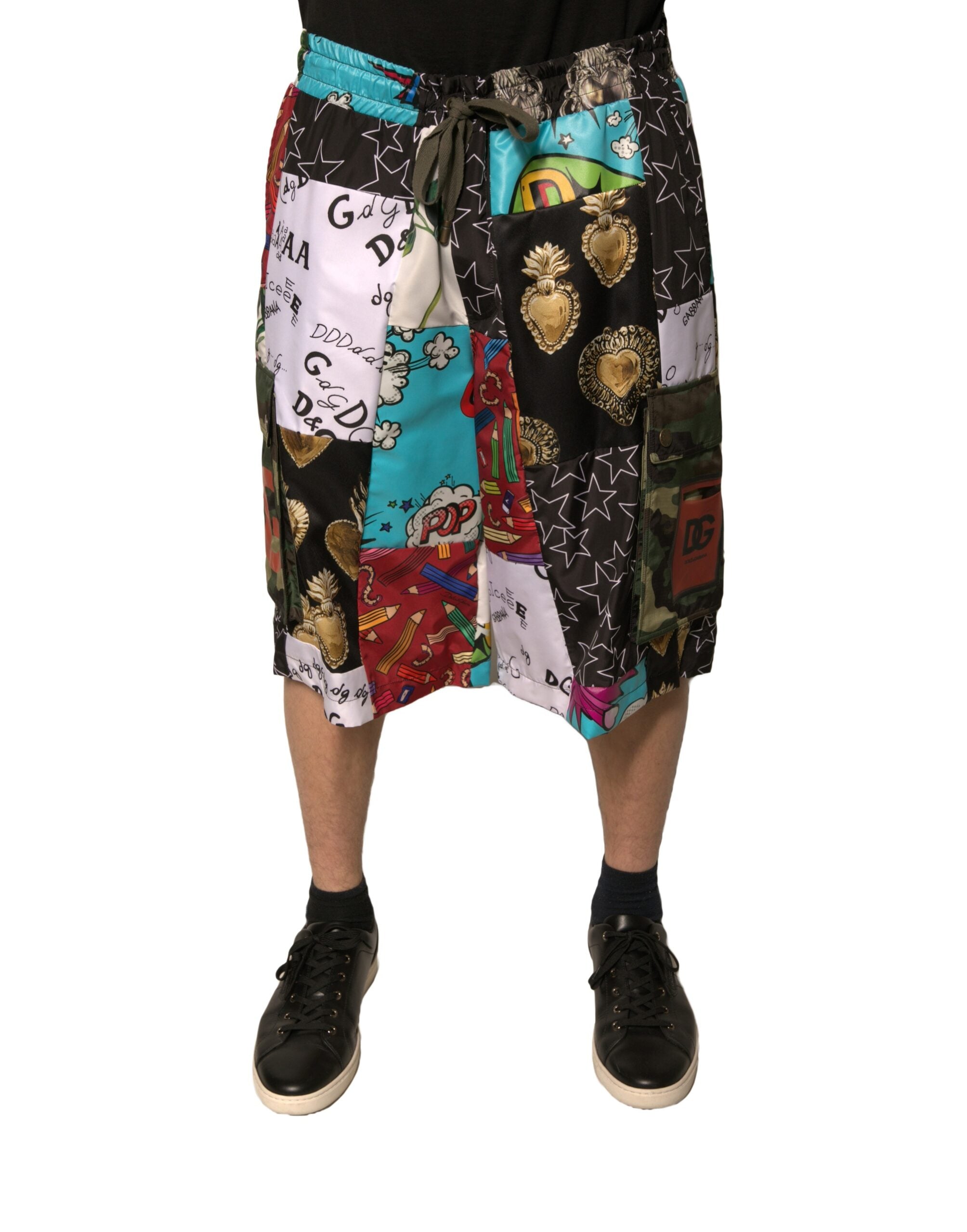 Shorts Dolce & Gabbana cargo multicolores