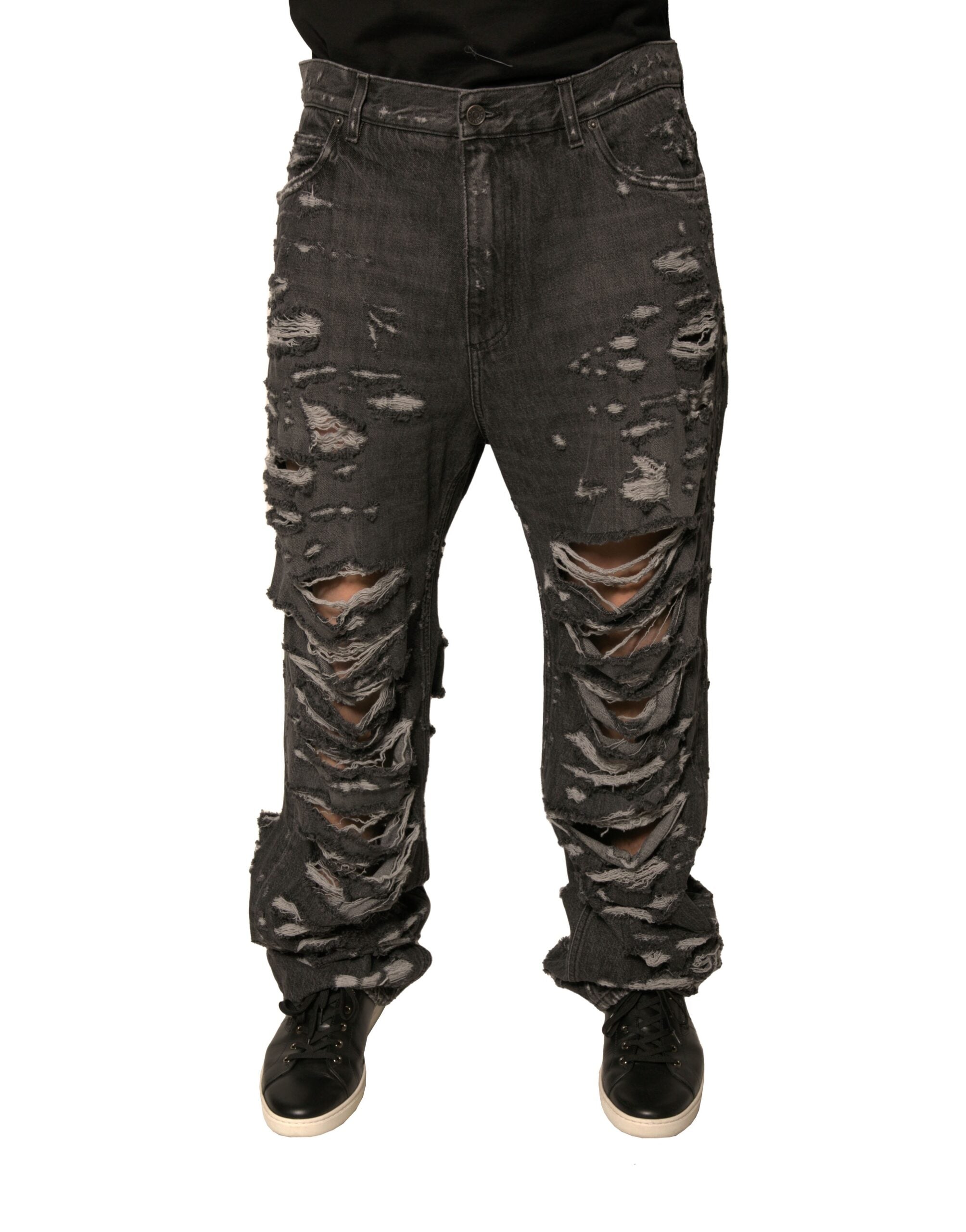 Jeans Dolce & Gabbana tétés gris foncé