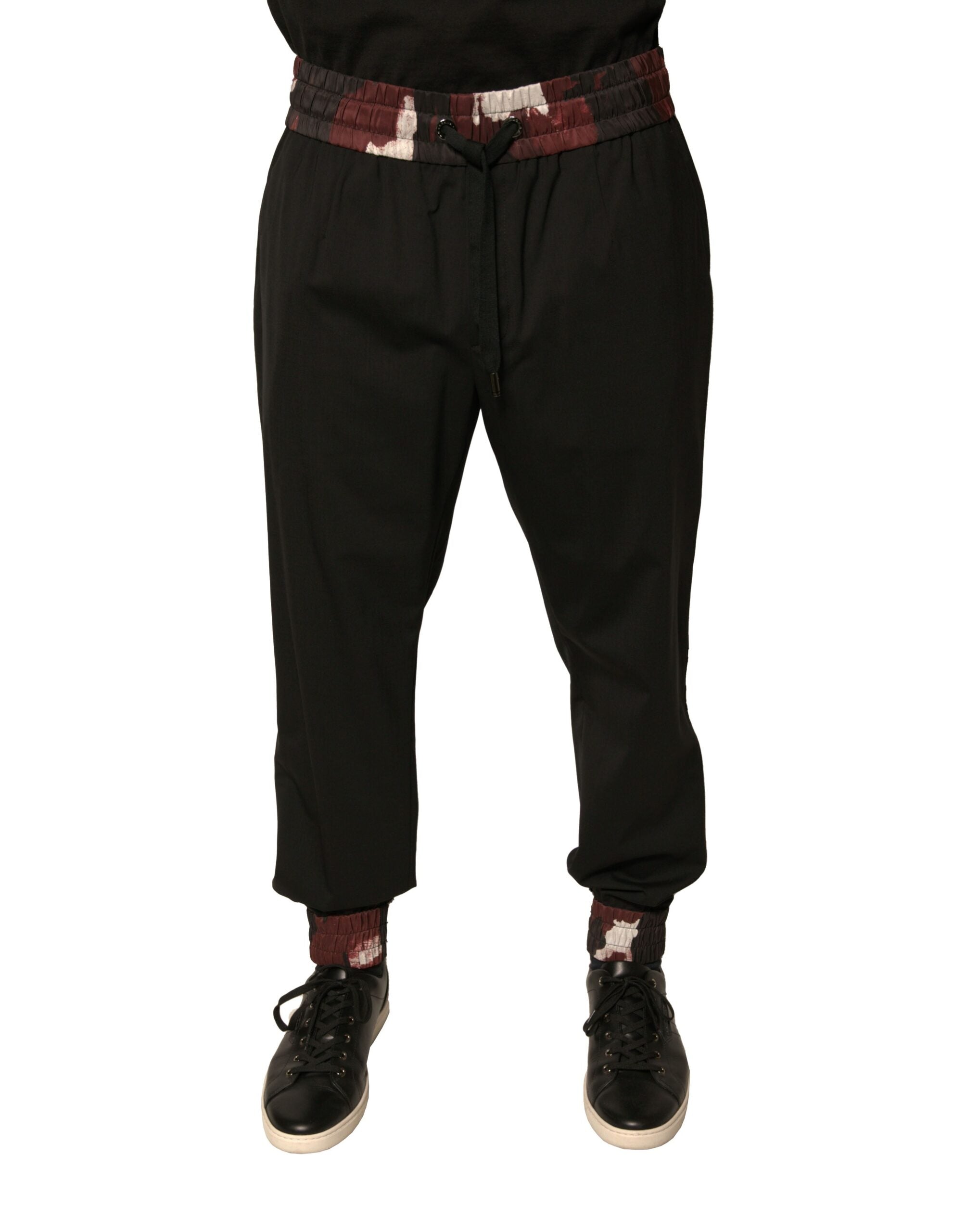 Jogger Dolce & Gabbana camouflage noir