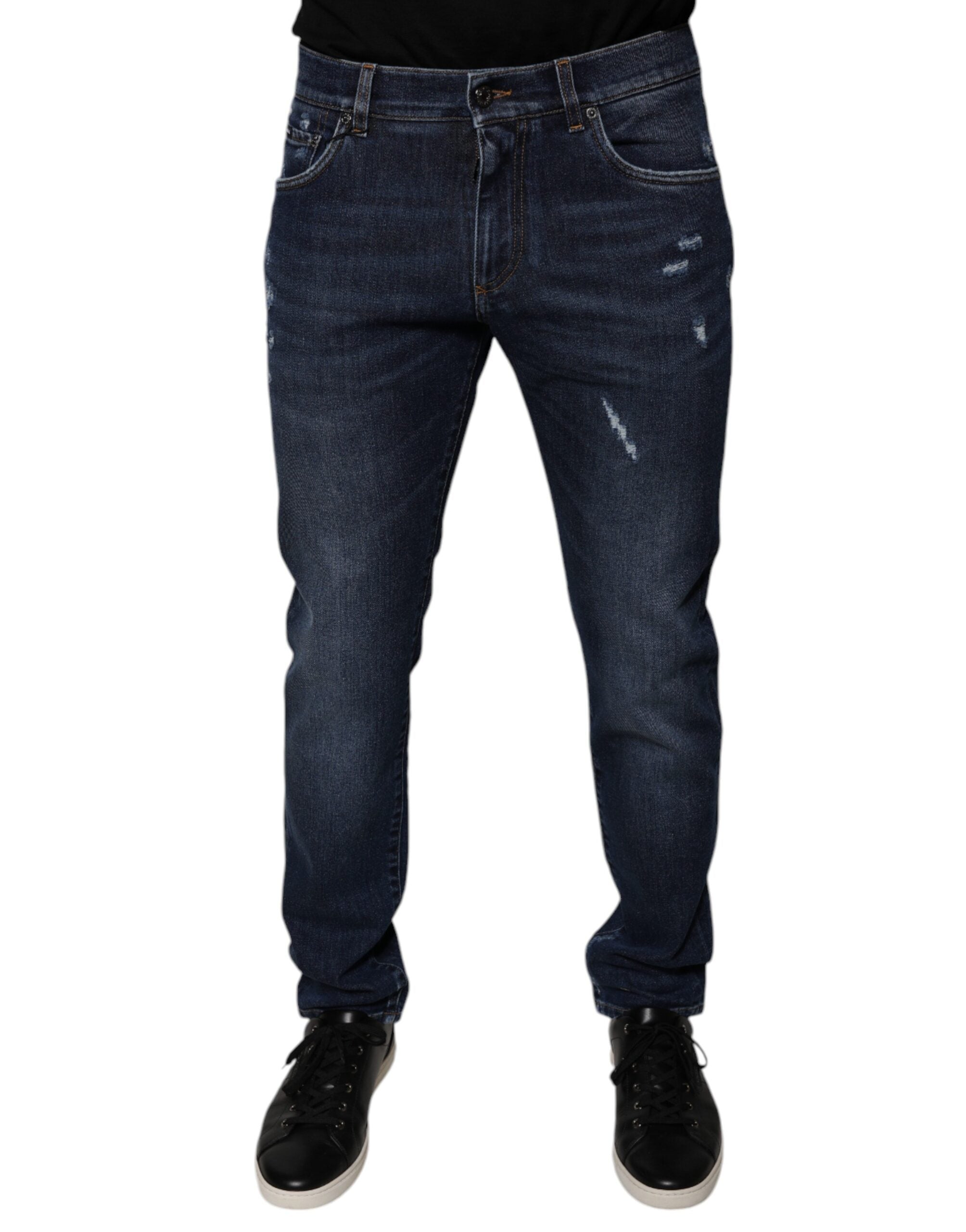 Jean Dolce & Gabbana skinny bleu foncé