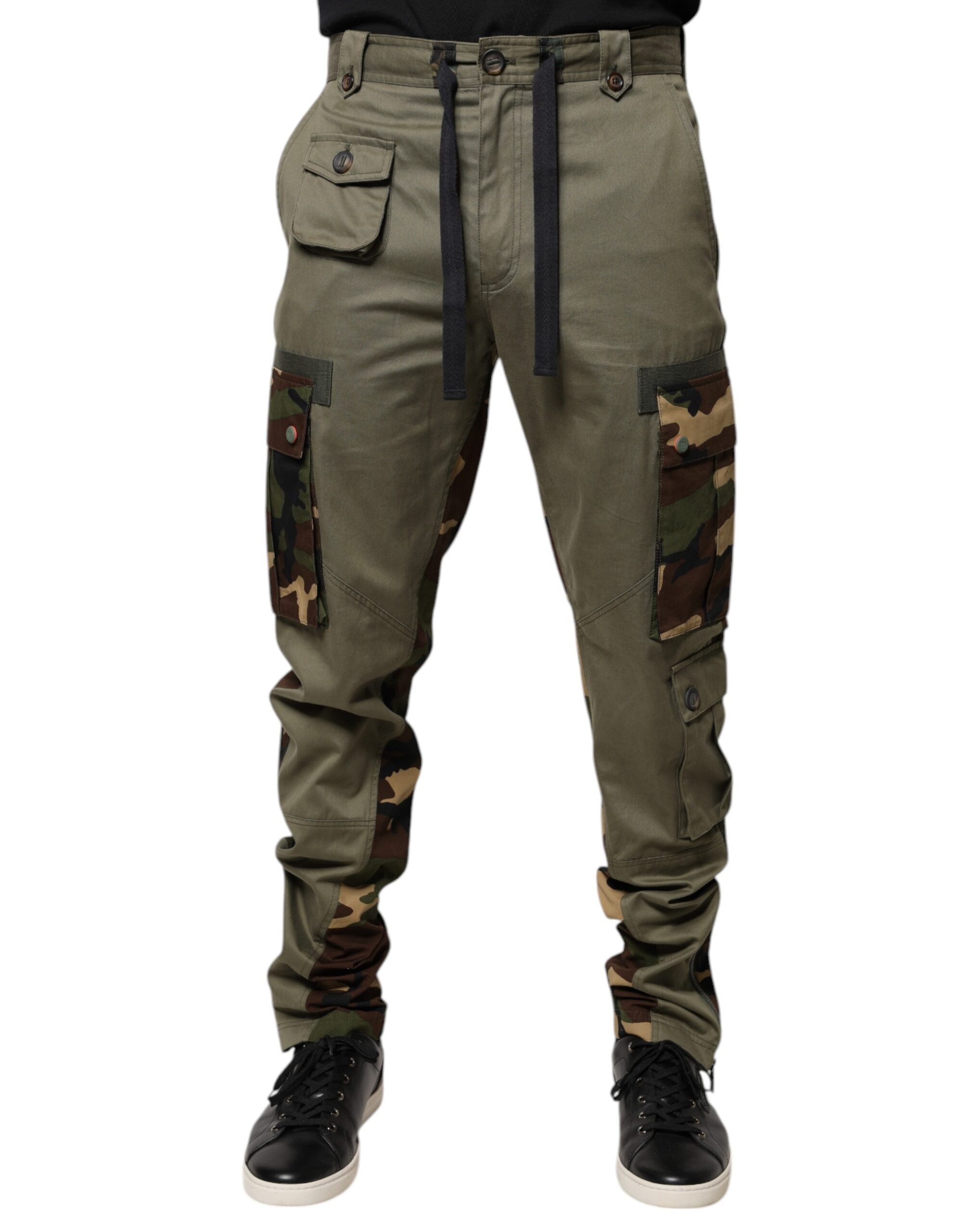 Pantalons Dolce & Gabbana camouflage multicolores