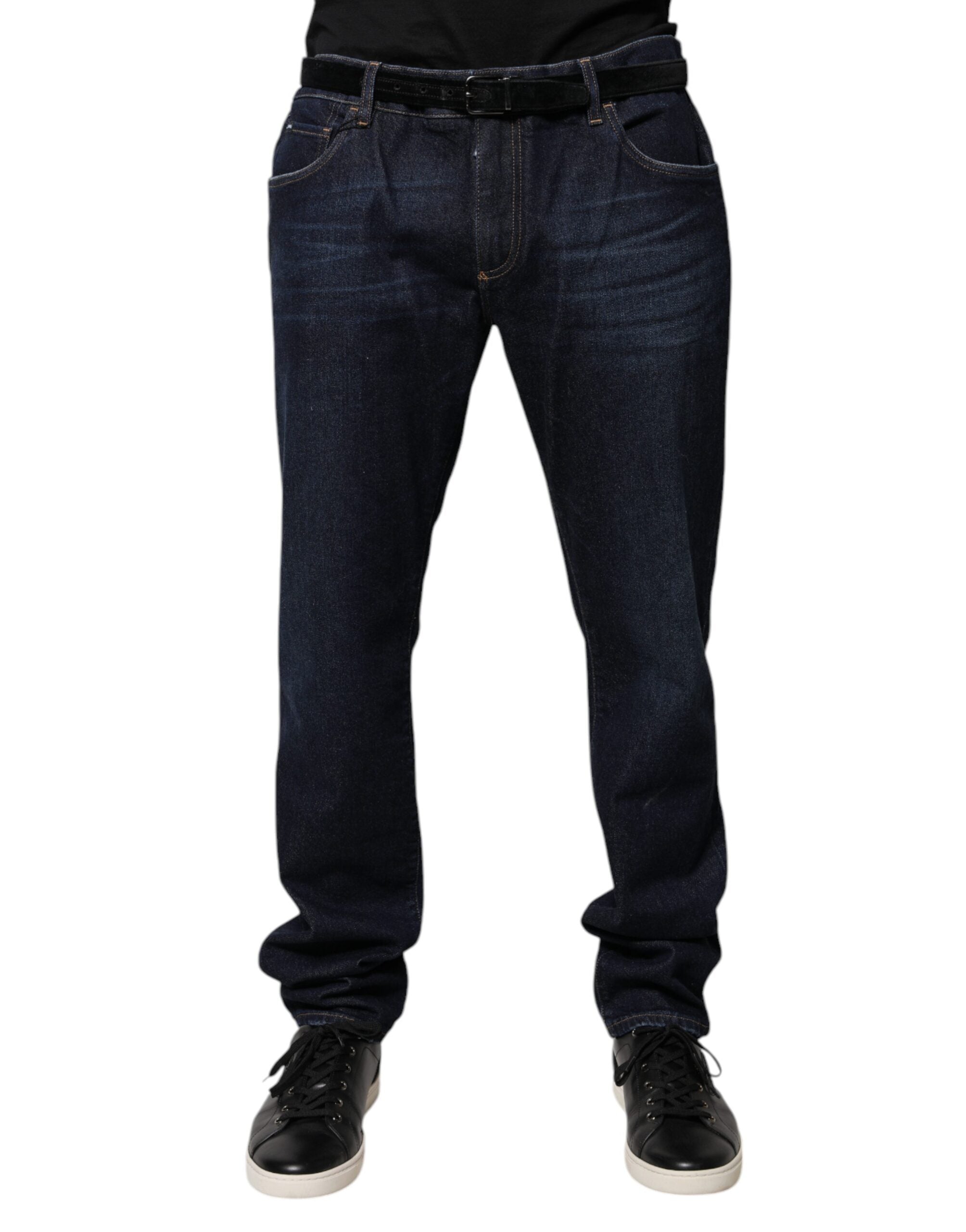 Jean Dolce & Gabbana skinny bleu foncé