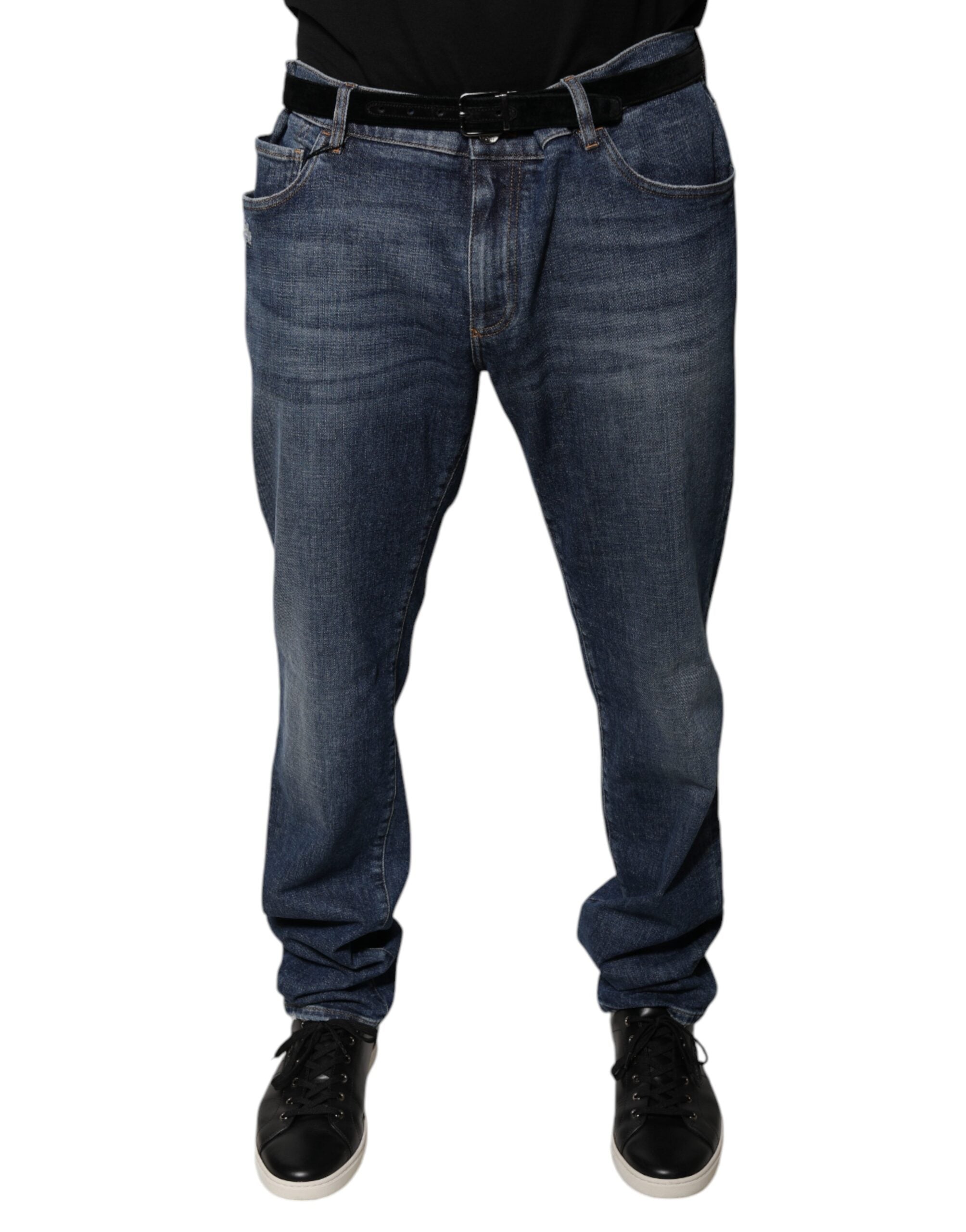 Jean Dolce & Gabbana skinny bleu foncé