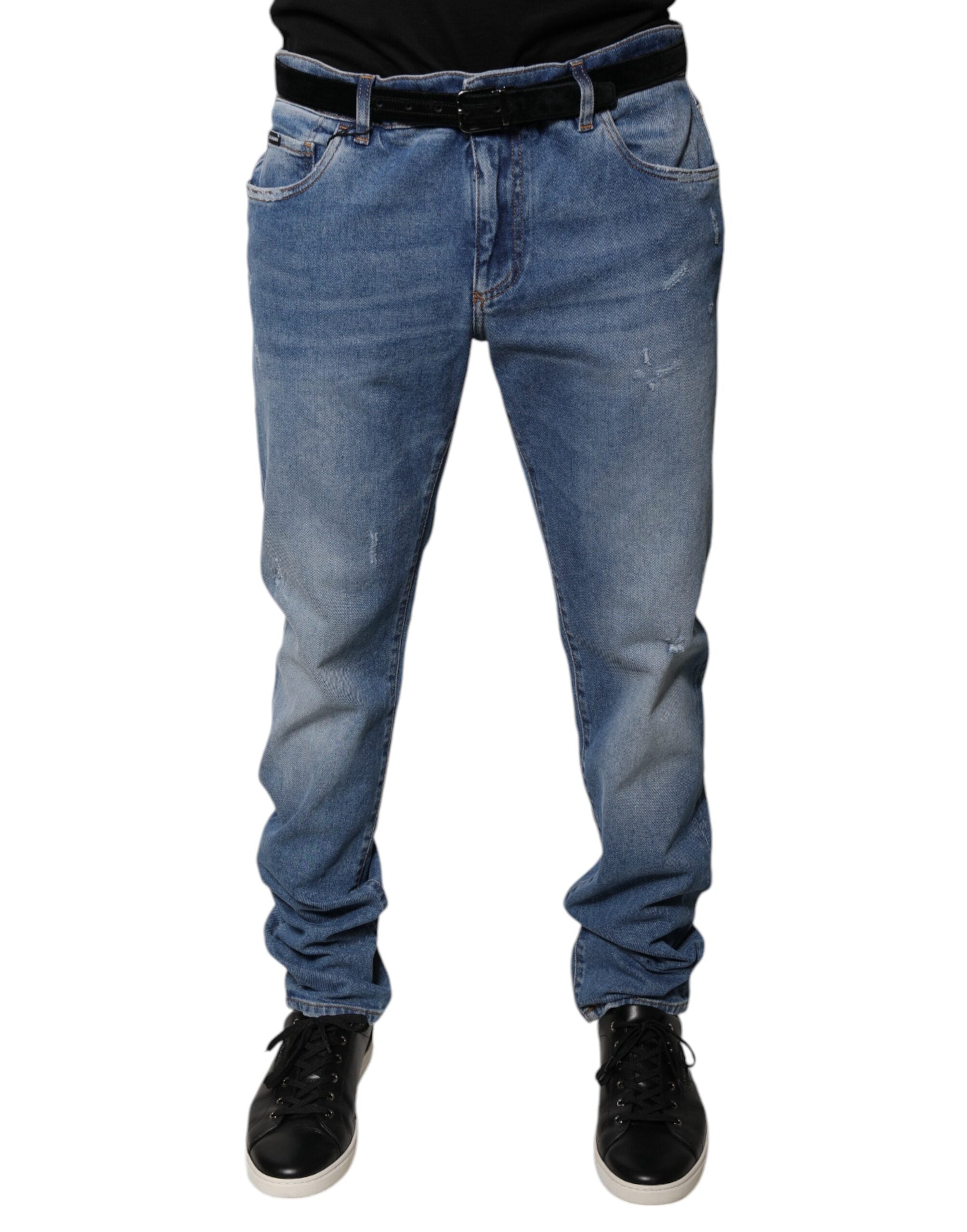 Jean DOLCE & GABBANA skinny bleu clair