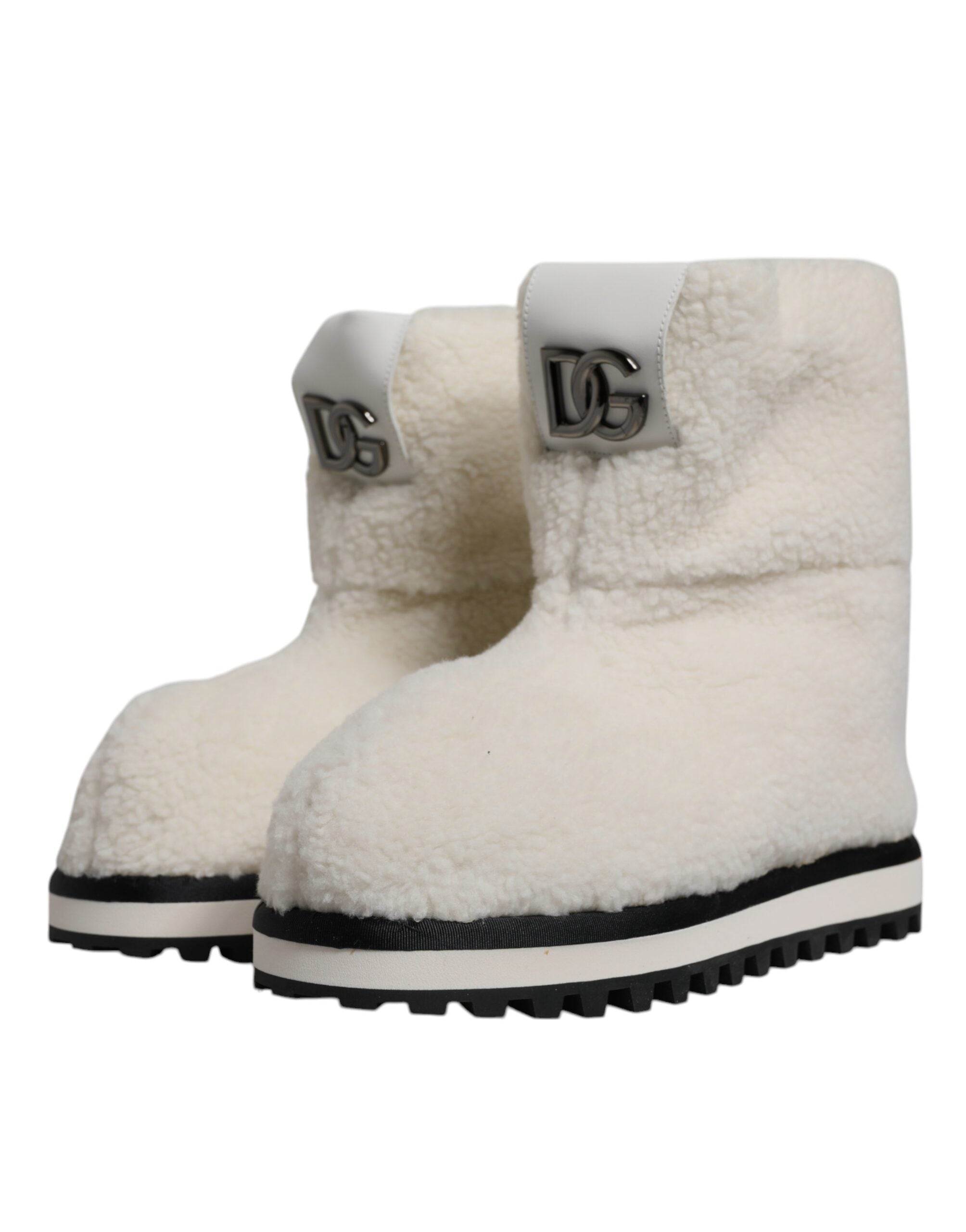 Bottines Dolce & Gabbana blanches