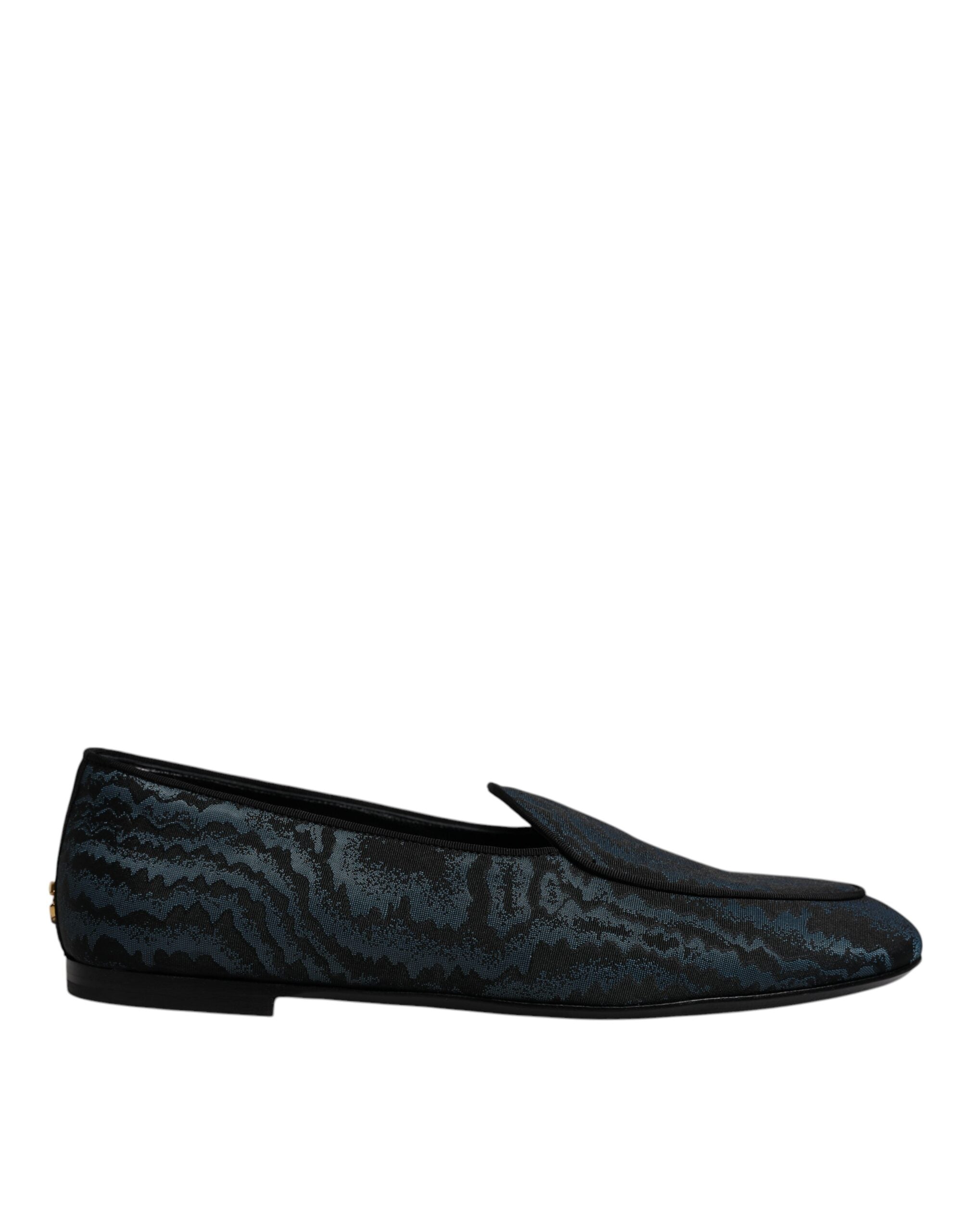 Mocassins Dolce & Gabbana bleus noirs