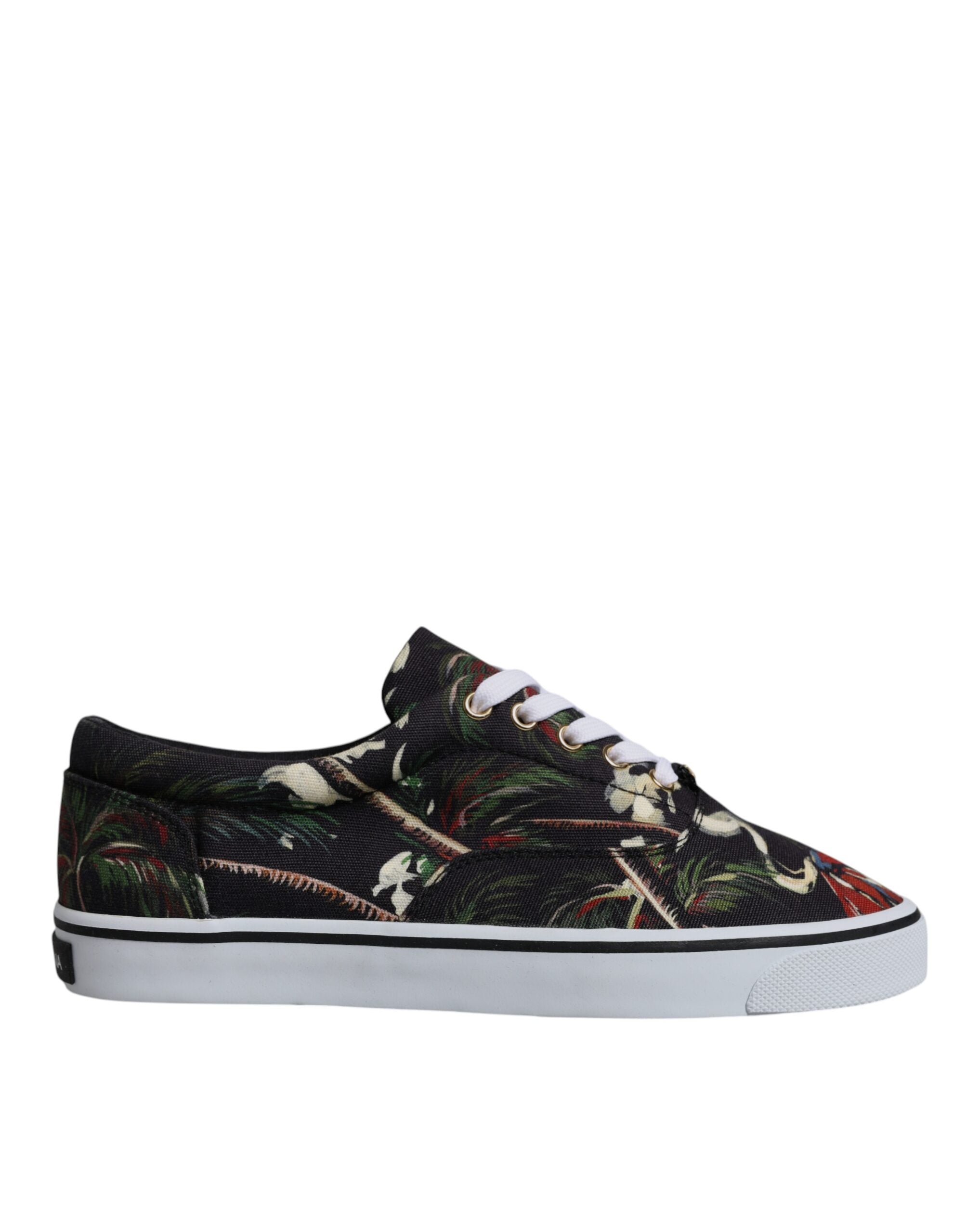 Baskets Dolce & Gabbana tropicales noires