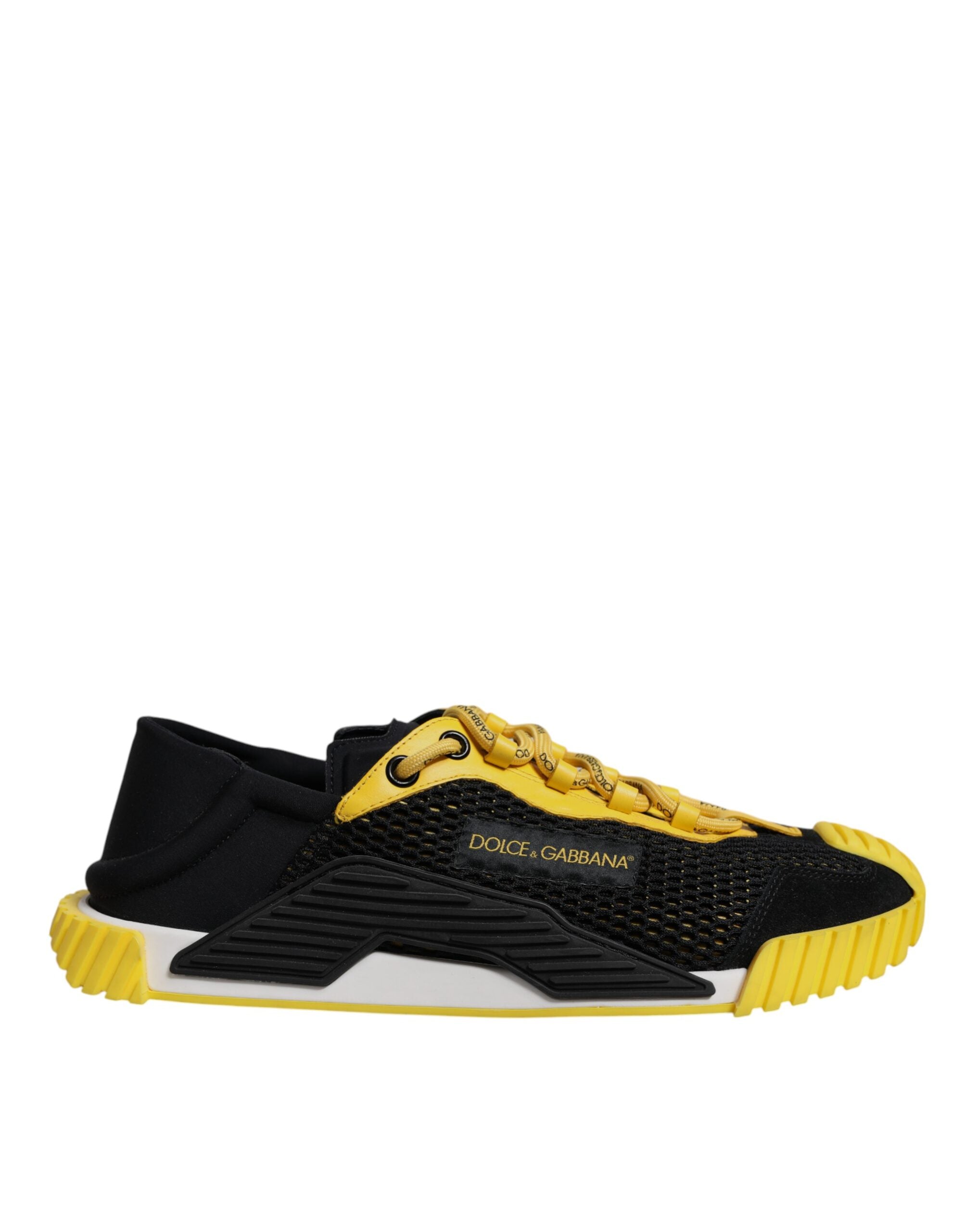 Baskets Dolce & Gabbana NS1 noires jaunes