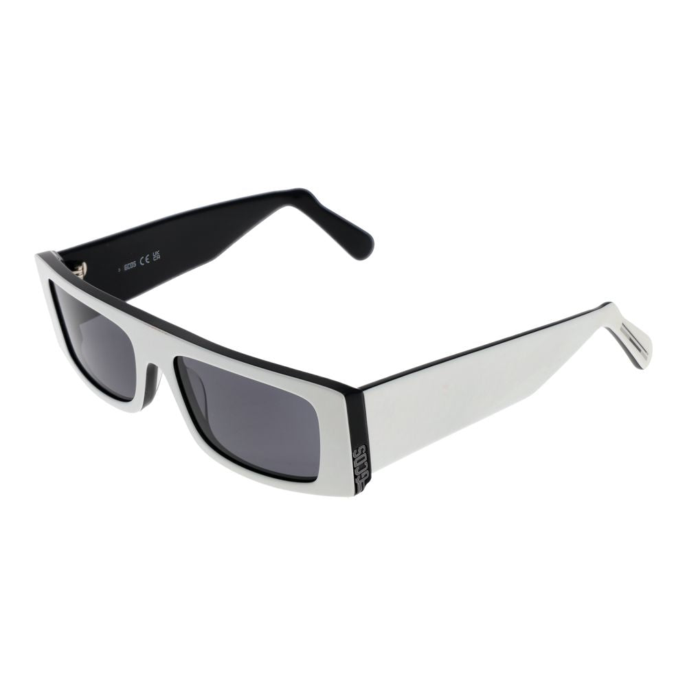 Lunettes de soleil GCDS blanches