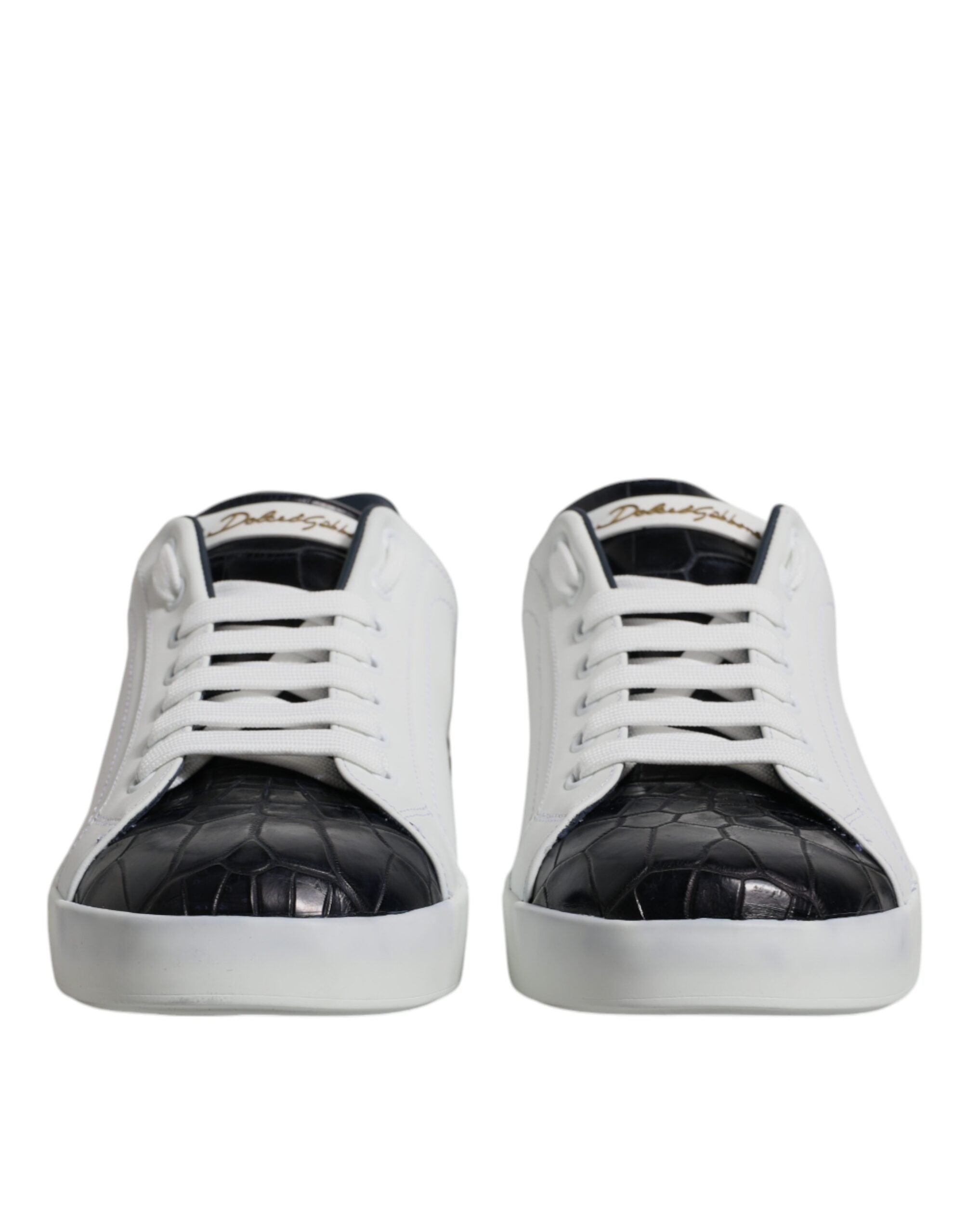 Baskets Dolce & Gabbana Portofino noires et blanches