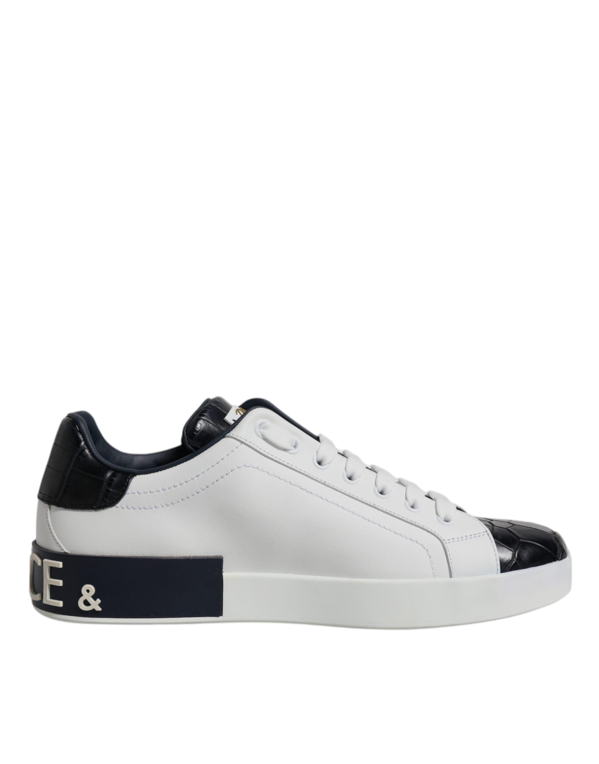 Baskets Dolce & Gabbana Portofino noires et blanches