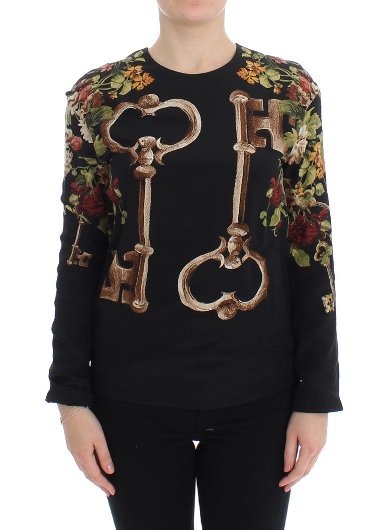 Blouse Dolce & Gabbana Enchanted noire