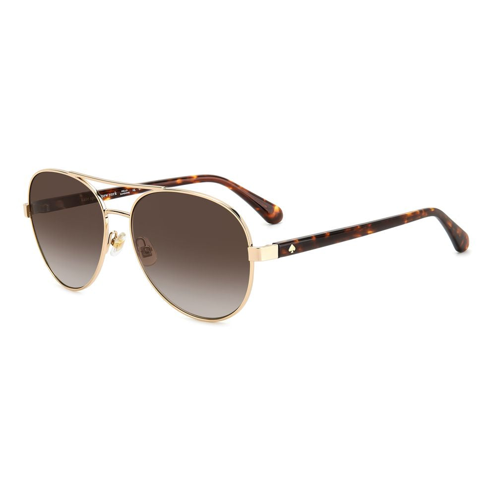 Lunettes Kate Spade dorées