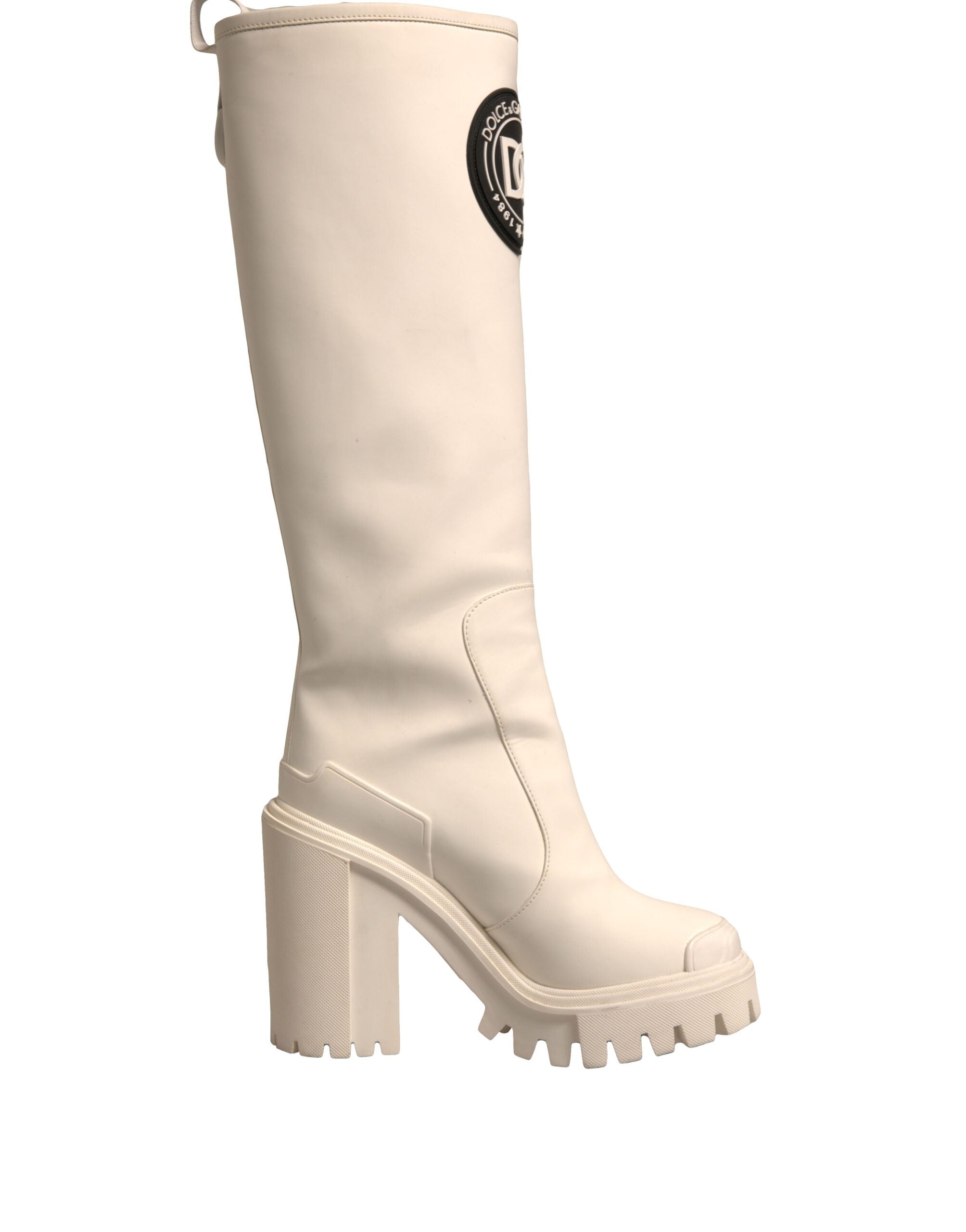 Bottines Dolce & Gabbana Hi Trekking blanches
