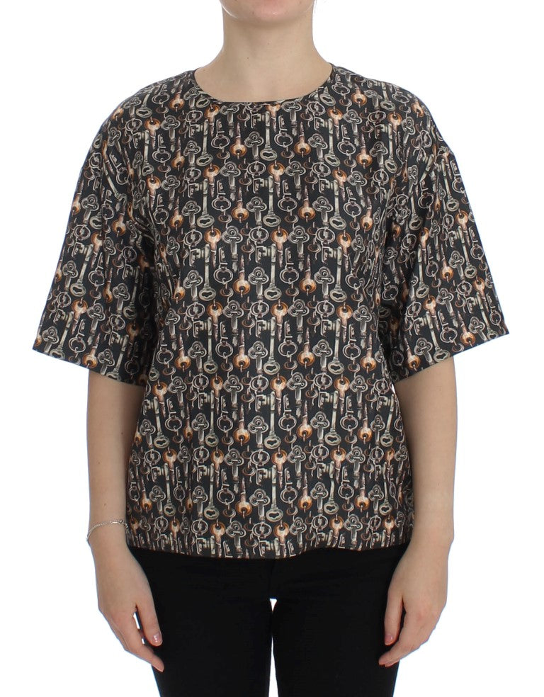 Blouse Dolce & Gabbana Enchanted grise