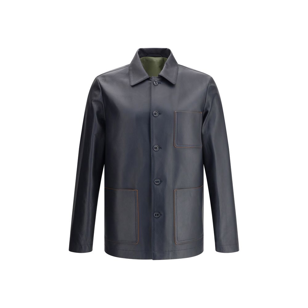 Veste en cuir Valstar Luke noire