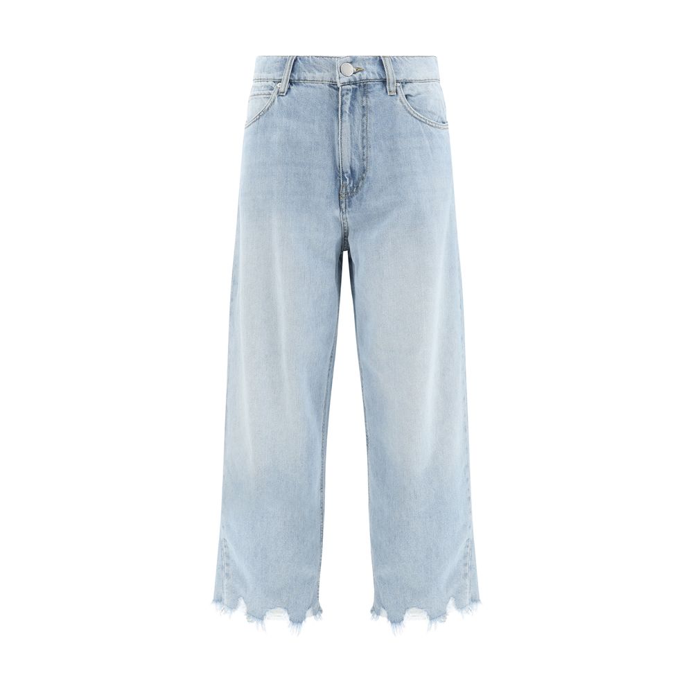 Jeans Pinko Ripped Hem bleus