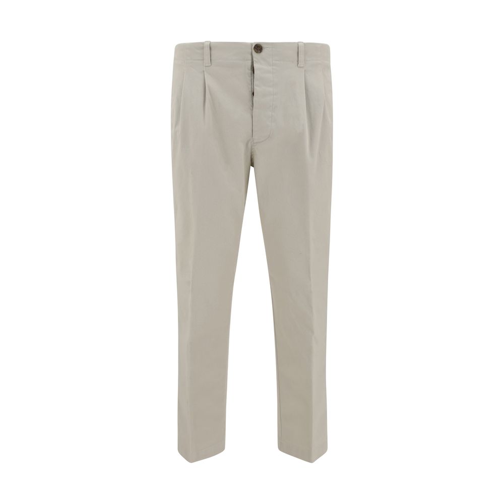 Pantalons Germano élégants beiges