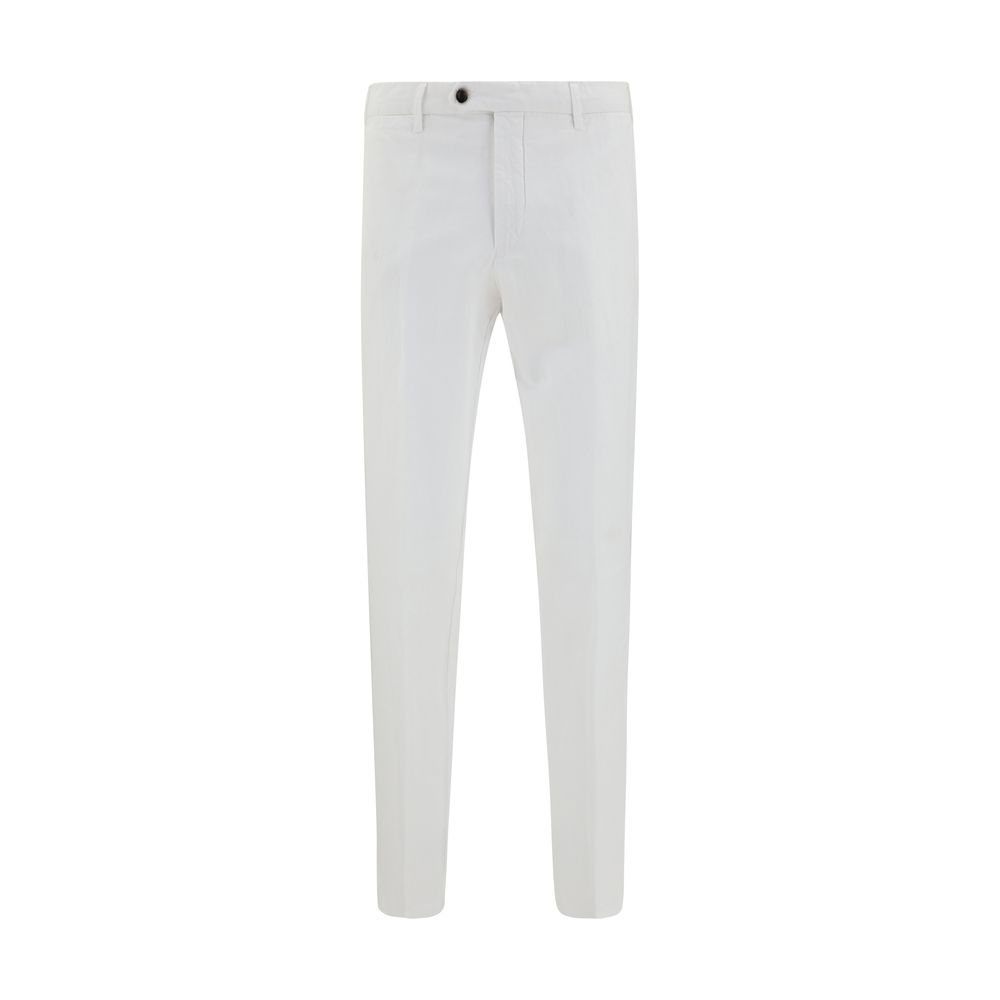 Pantalons Germano en lin beiges